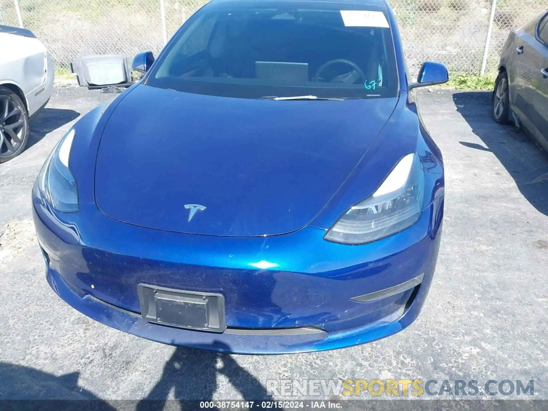 13 Photograph of a damaged car 5YJ3E1EA2PF640051 TESLA MODEL 3 2023