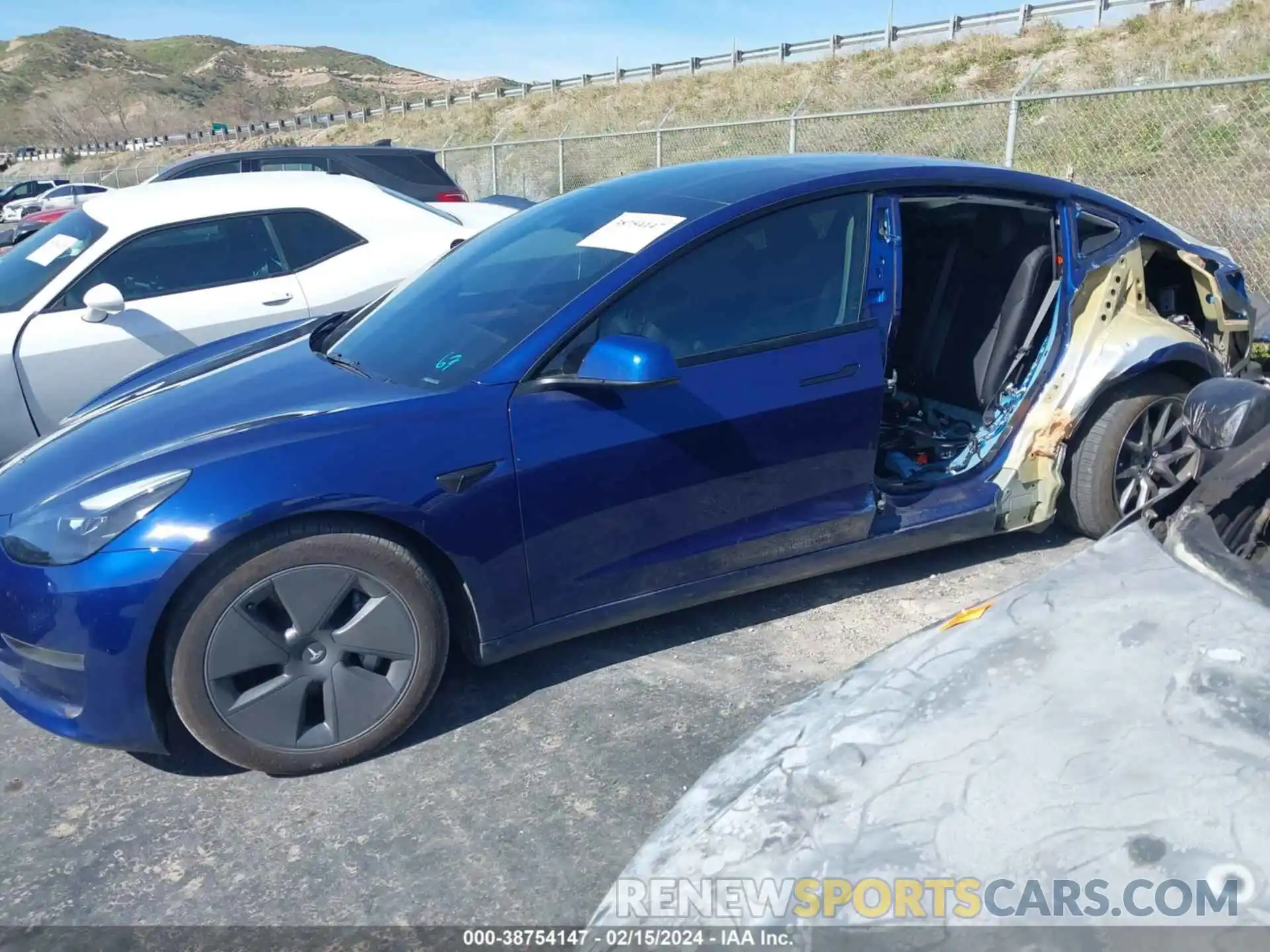 15 Photograph of a damaged car 5YJ3E1EA2PF640051 TESLA MODEL 3 2023