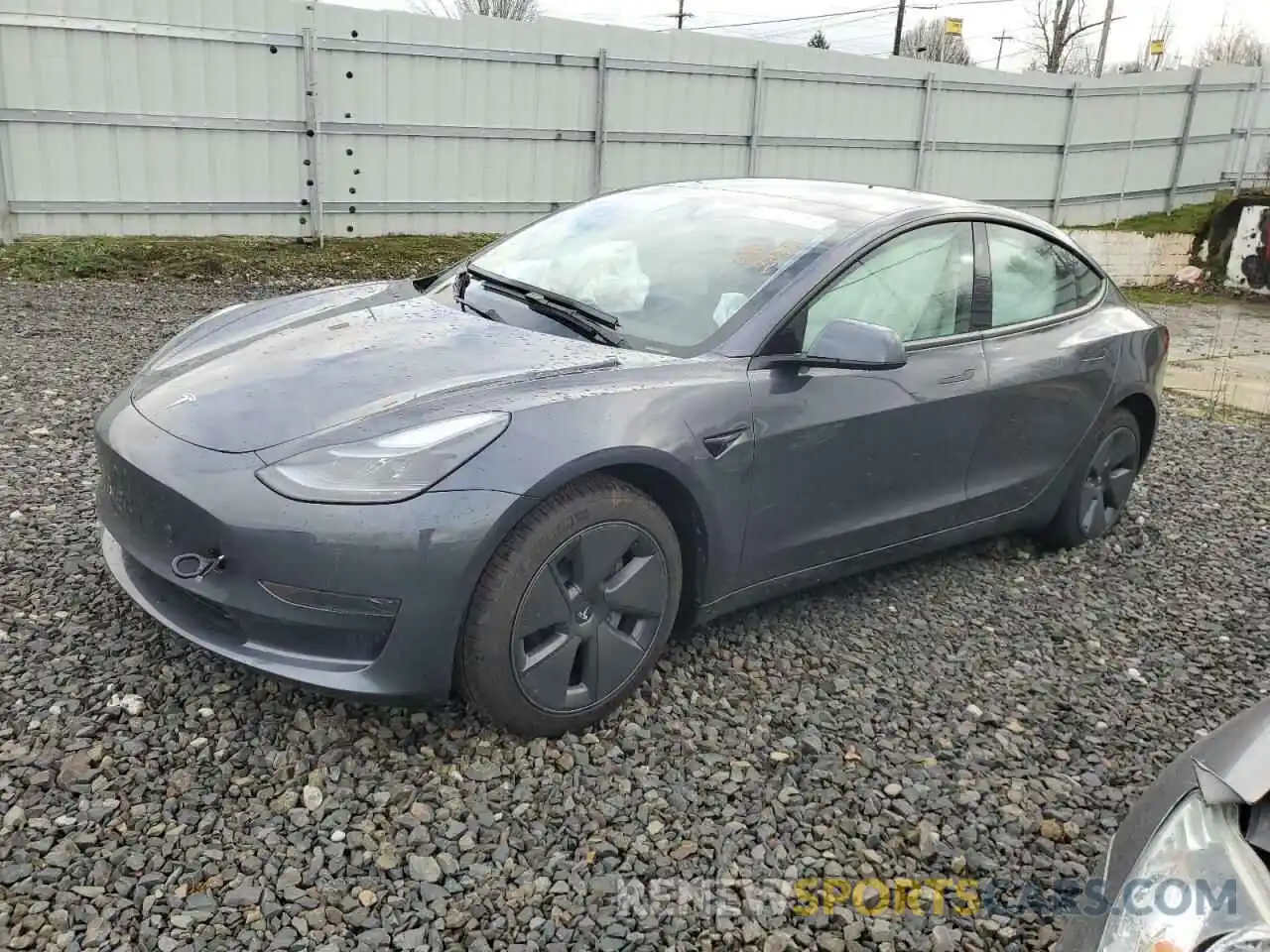 1 Photograph of a damaged car 5YJ3E1EA2PF640664 TESLA MODEL 3 2023