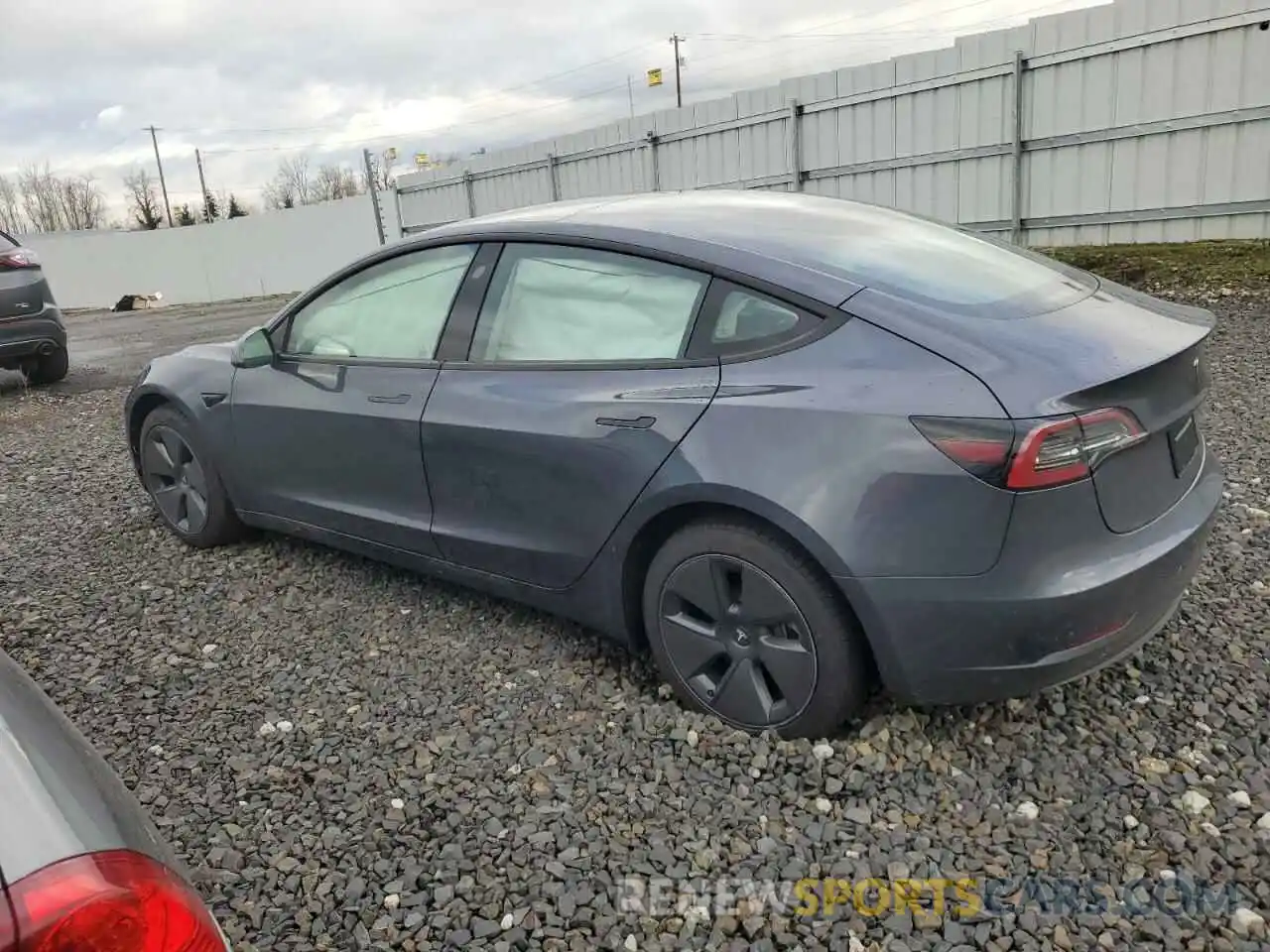 2 Photograph of a damaged car 5YJ3E1EA2PF640664 TESLA MODEL 3 2023