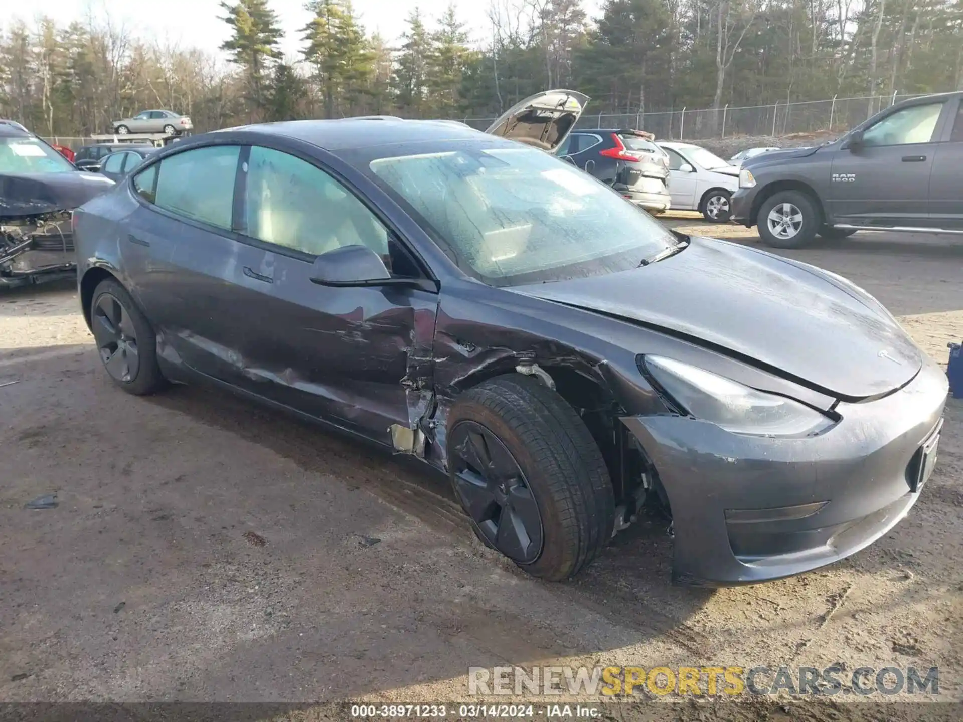 6 Фотография поврежденного автомобиля 5YJ3E1EA2PF684034 TESLA MODEL 3 2023