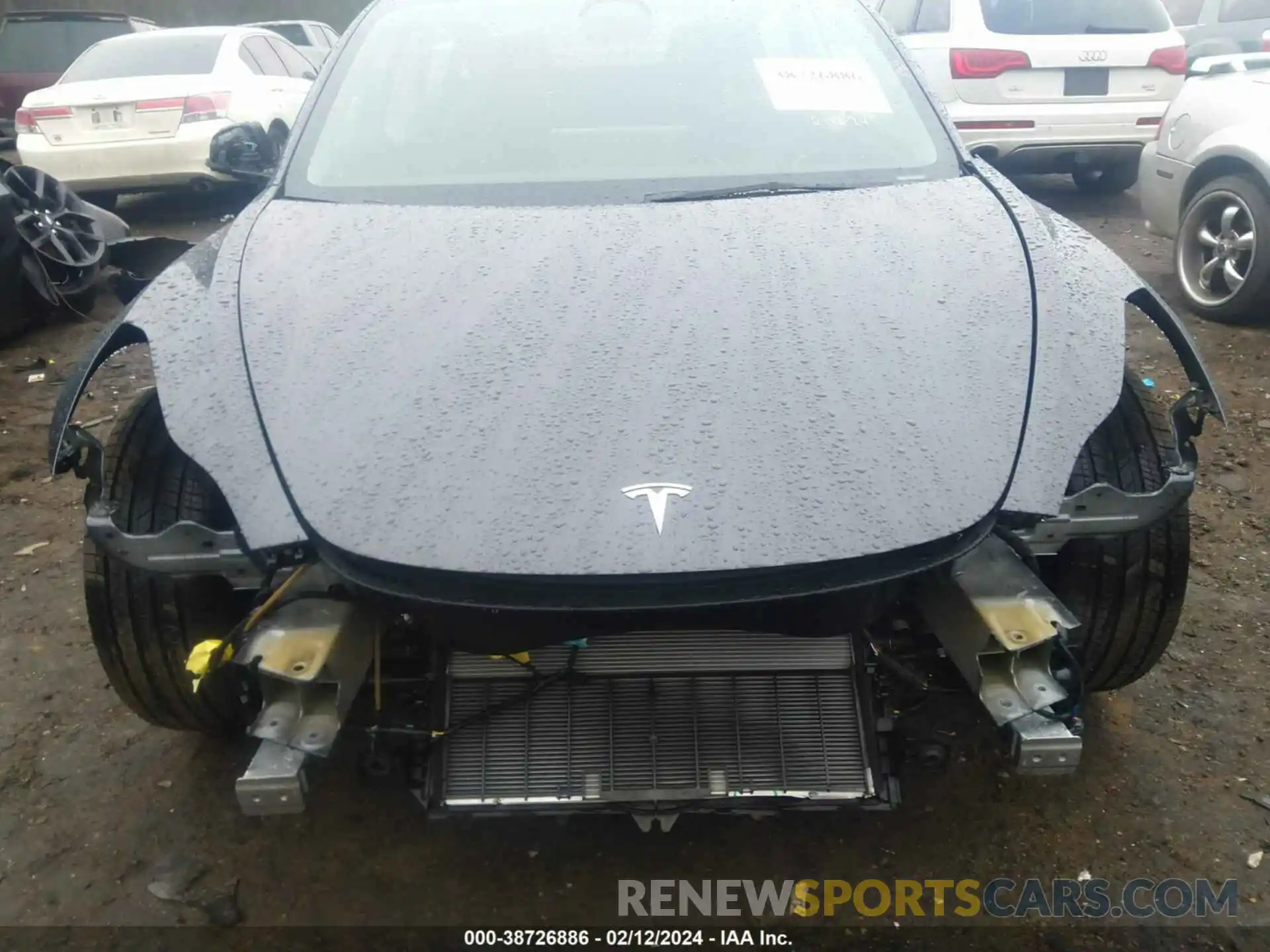 12 Photograph of a damaged car 5YJ3E1EA2PF685636 TESLA MODEL 3 2023