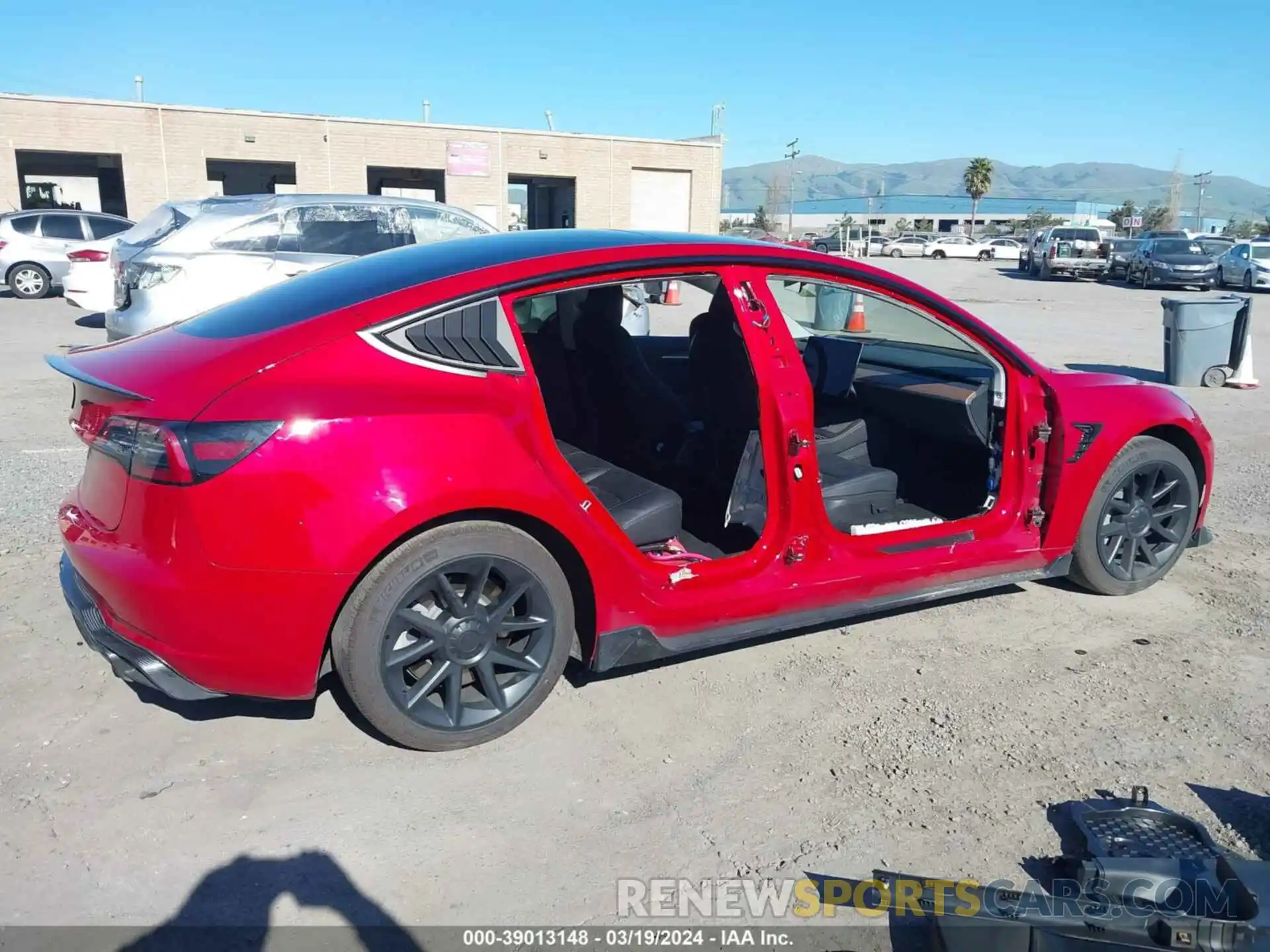 4 Photograph of a damaged car 5YJ3E1EA2PF706324 TESLA MODEL 3 2023