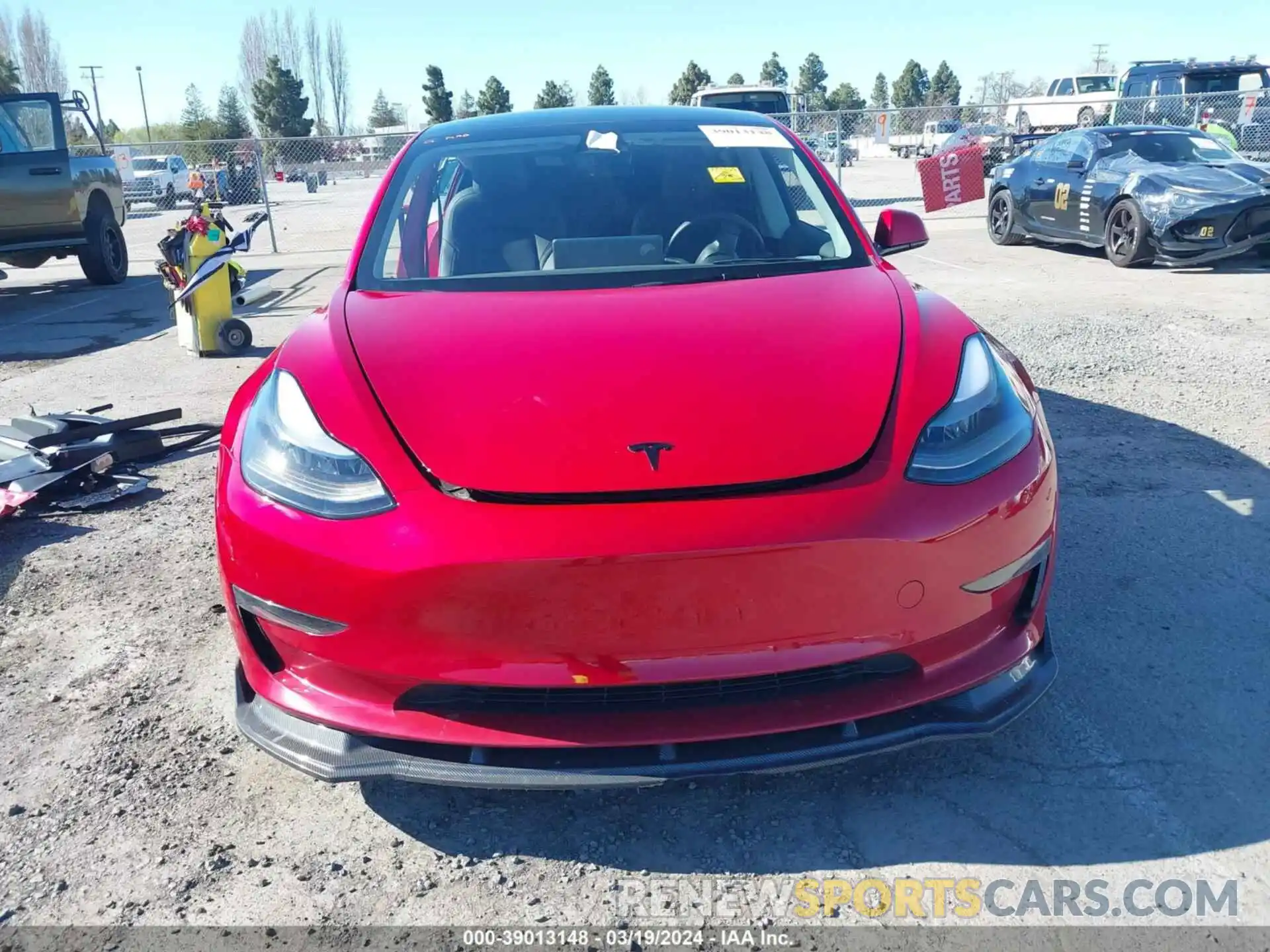 6 Photograph of a damaged car 5YJ3E1EA2PF706324 TESLA MODEL 3 2023