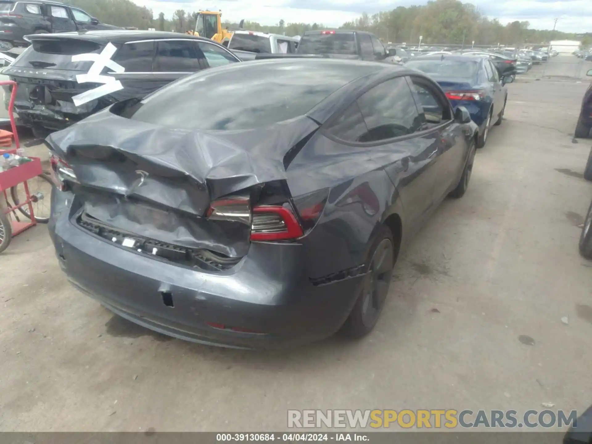 4 Photograph of a damaged car 5YJ3E1EA3PF436679 TESLA MODEL 3 2023