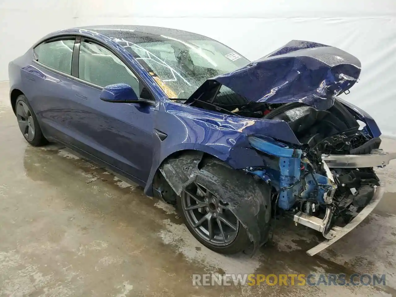 4 Фотография поврежденного автомобиля 5YJ3E1EA3PF436746 TESLA MODEL 3 2023