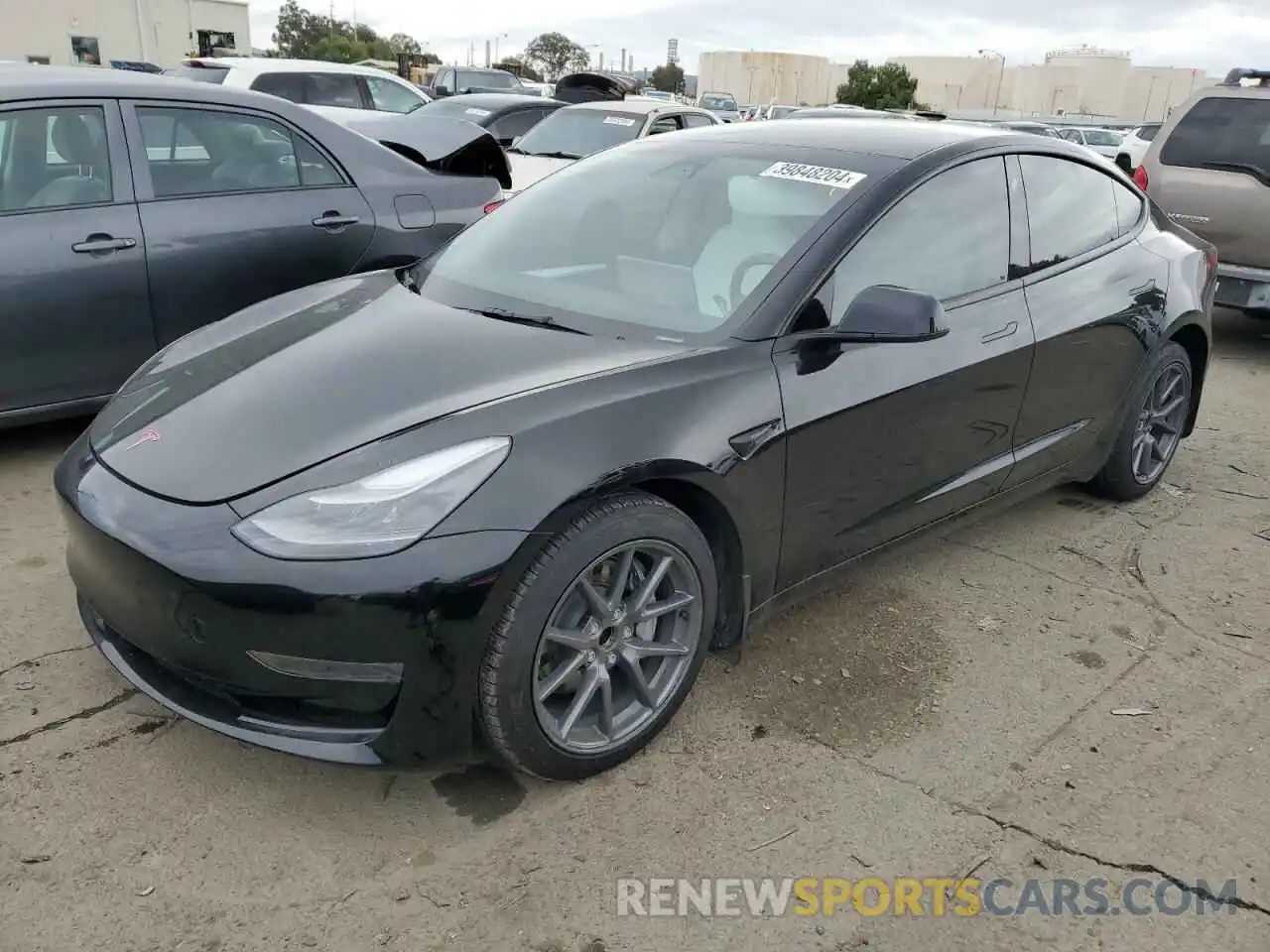 1 Photograph of a damaged car 5YJ3E1EA3PF507279 TESLA MODEL 3 2023