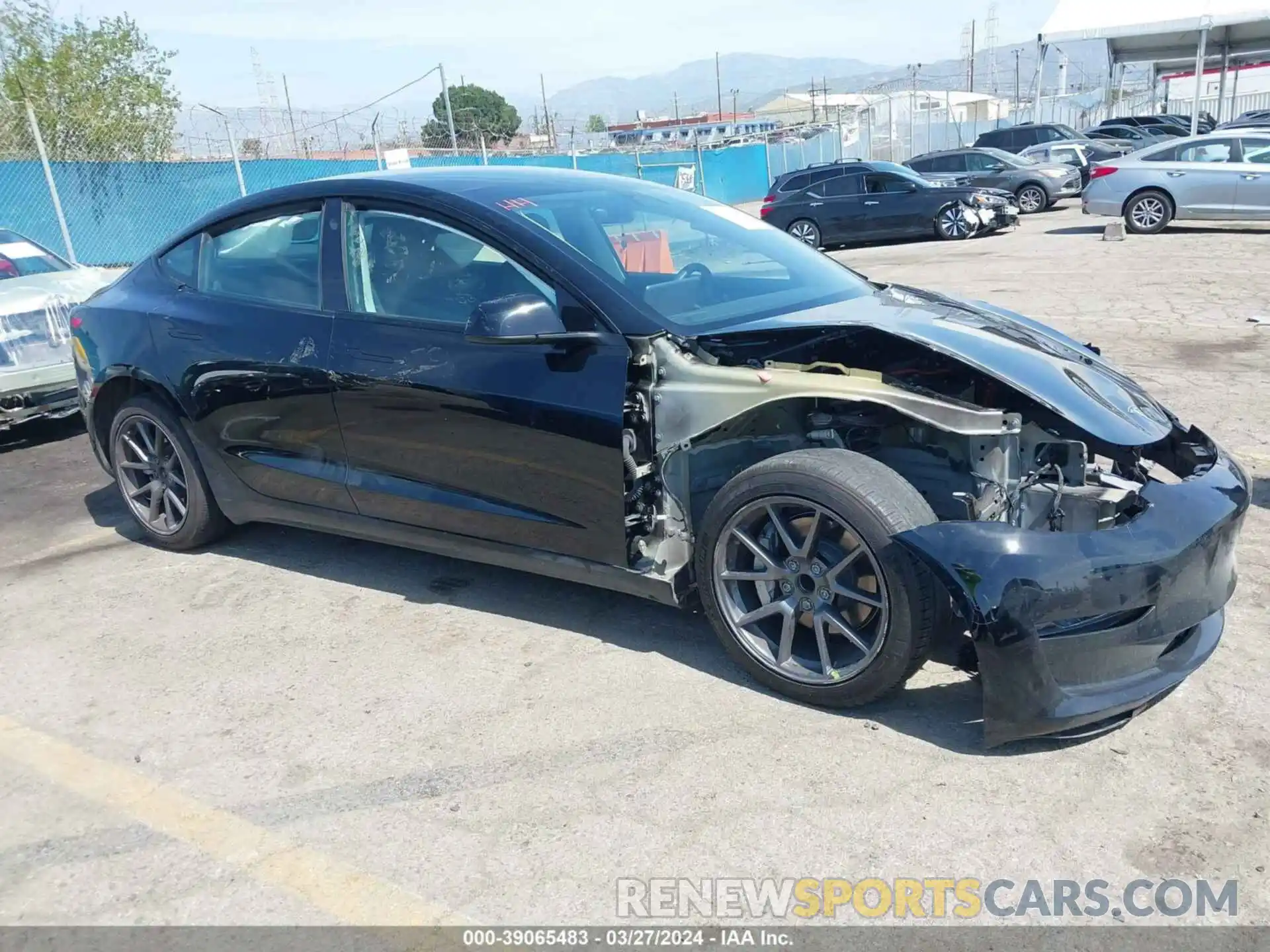 1 Photograph of a damaged car 5YJ3E1EA3PF545854 TESLA MODEL 3 2023