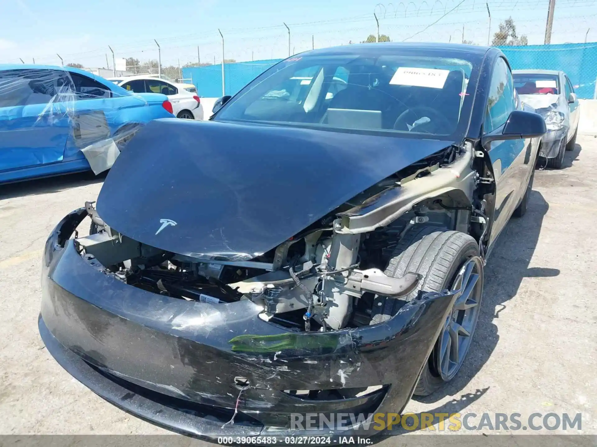 6 Photograph of a damaged car 5YJ3E1EA3PF545854 TESLA MODEL 3 2023