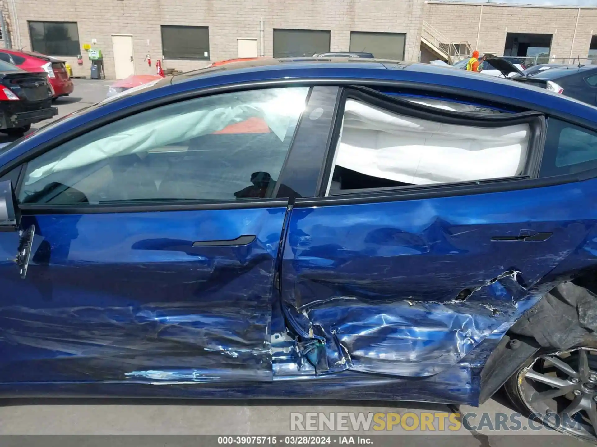 13 Photograph of a damaged car 5YJ3E1EA3PF607933 TESLA MODEL 3 2023