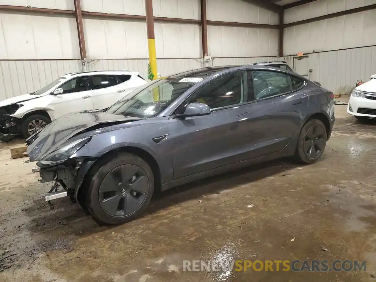 1 Photograph of a damaged car 5YJ3E1EA3PF643931 TESLA MODEL 3 2023