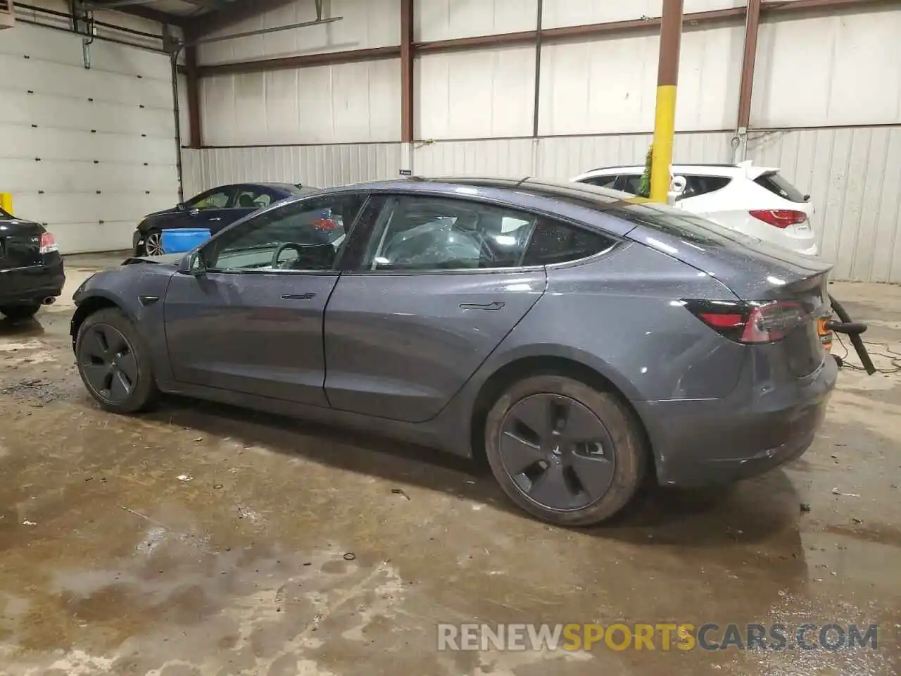 2 Photograph of a damaged car 5YJ3E1EA3PF643931 TESLA MODEL 3 2023