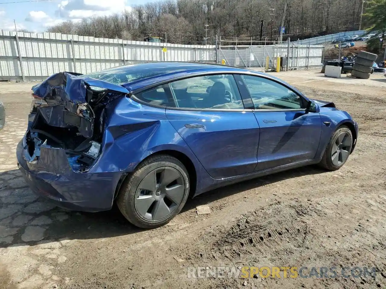 3 Photograph of a damaged car 5YJ3E1EA3PF705229 TESLA MODEL 3 2023