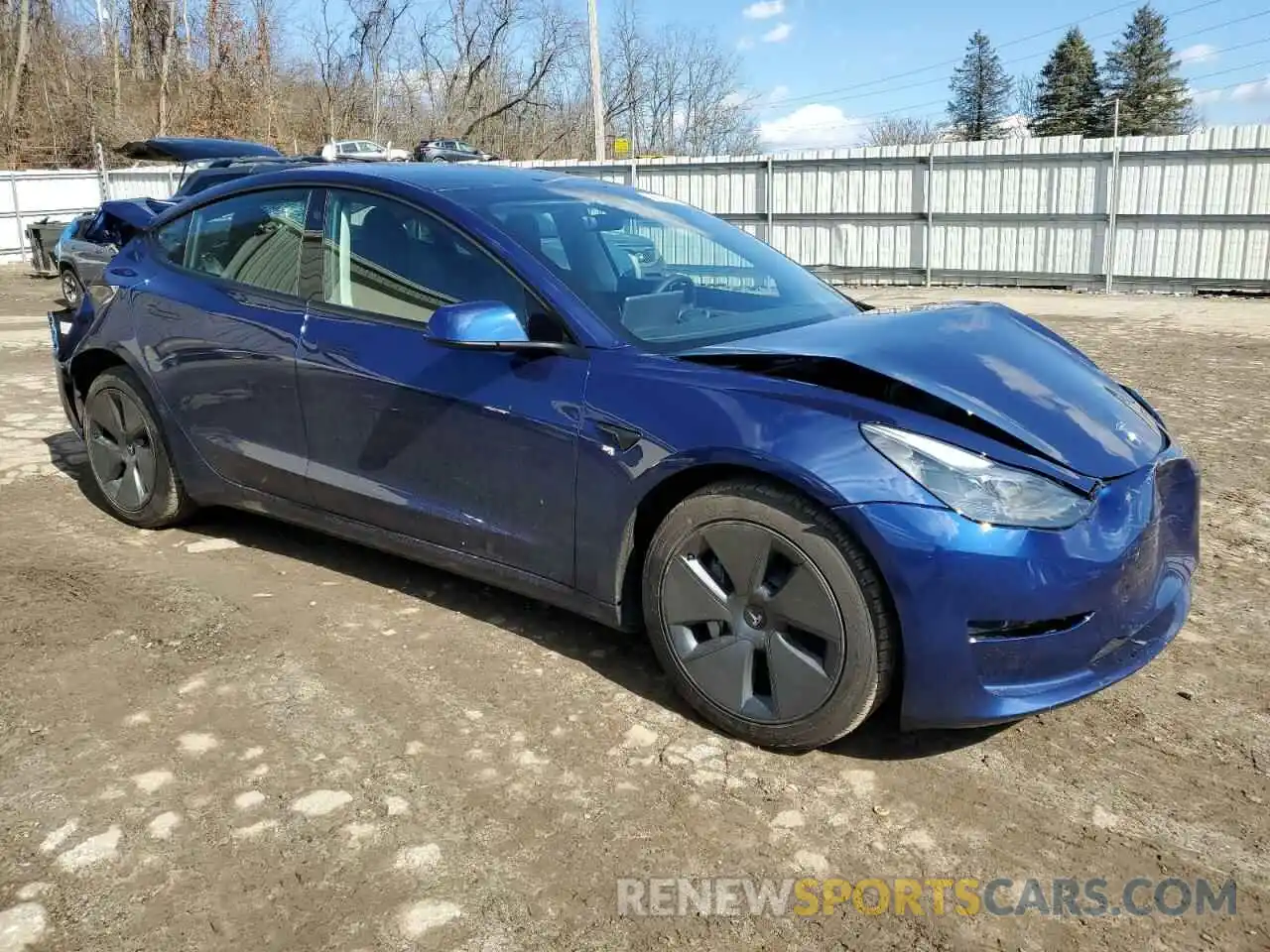 4 Photograph of a damaged car 5YJ3E1EA3PF705229 TESLA MODEL 3 2023