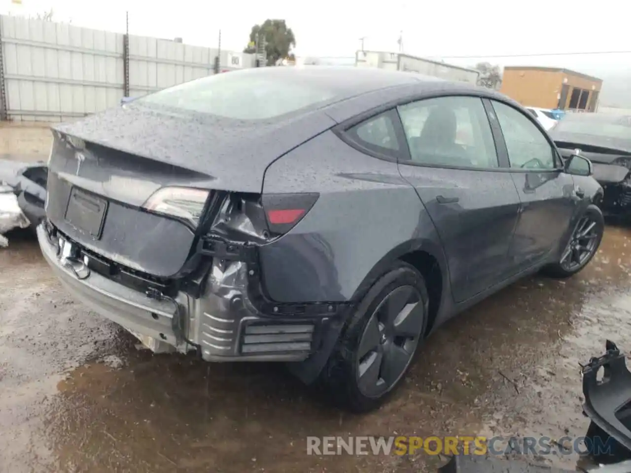 3 Photograph of a damaged car 5YJ3E1EA3PF711984 TESLA MODEL 3 2023