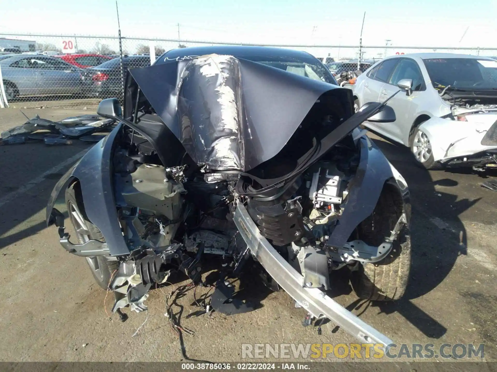 12 Photograph of a damaged car 5YJ3E1EA3PF714447 TESLA MODEL 3 2023