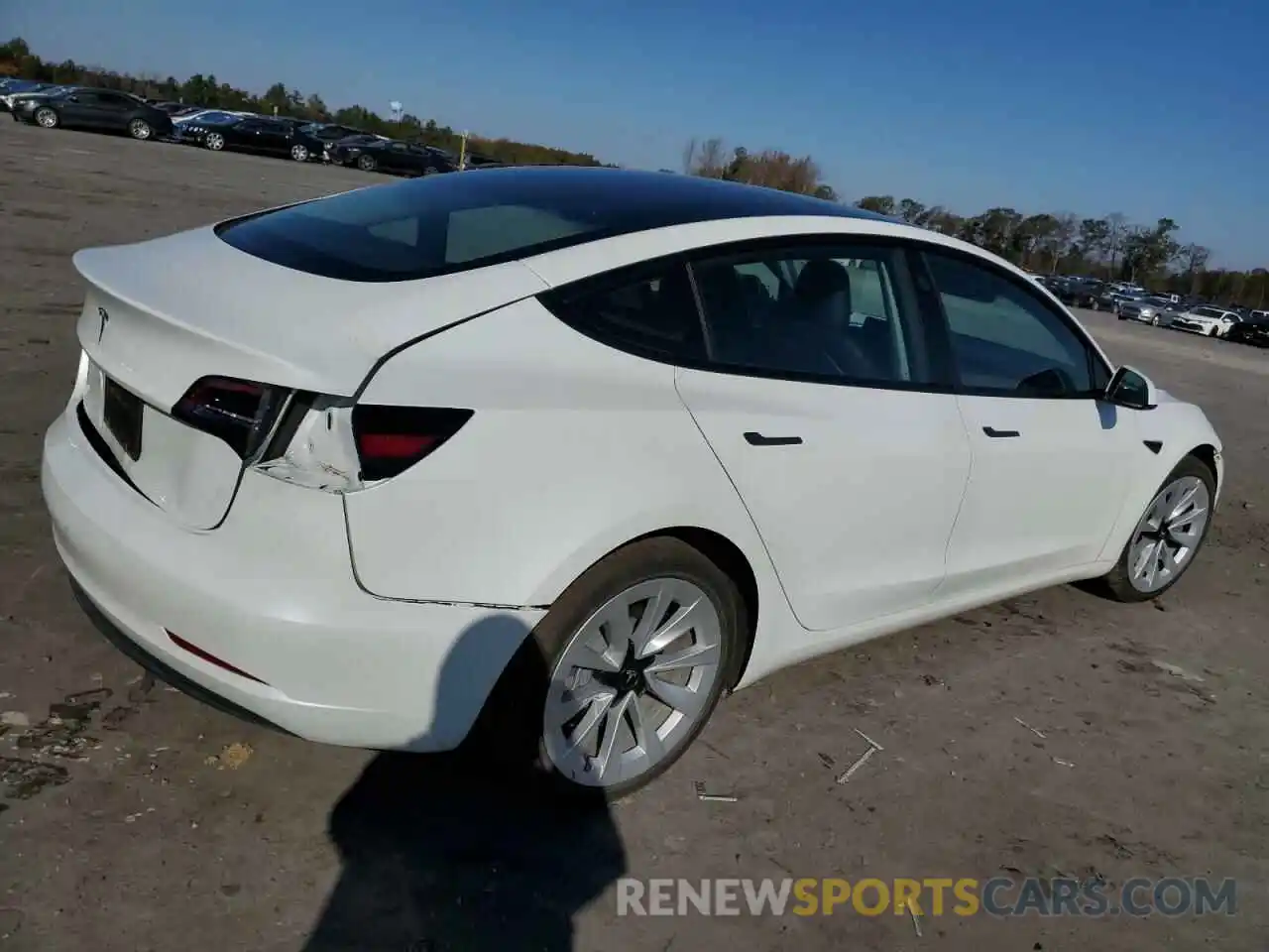 3 Photograph of a damaged car 5YJ3E1EA4PF435833 TESLA MODEL 3 2023