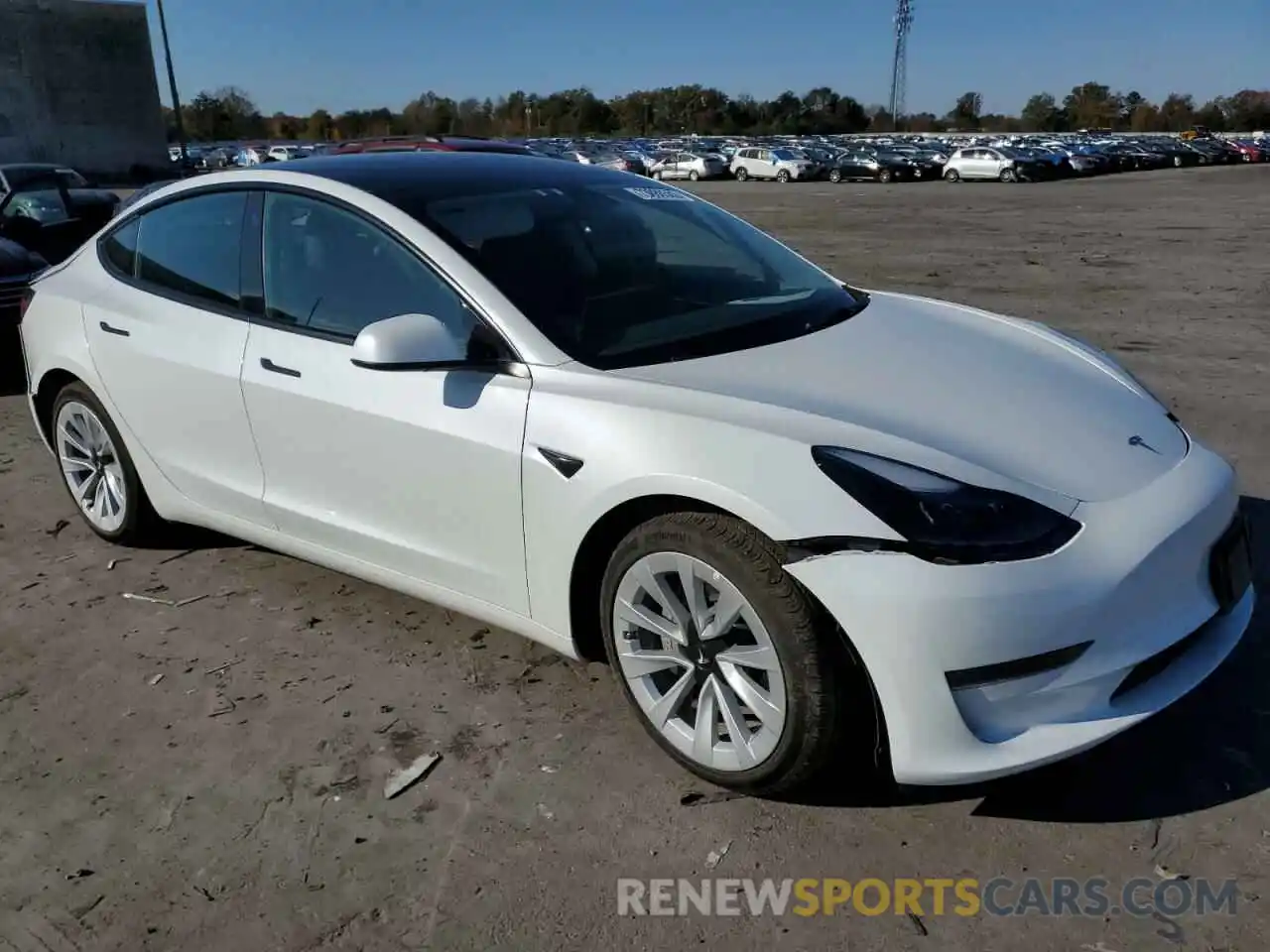 4 Фотография поврежденного автомобиля 5YJ3E1EA4PF435833 TESLA MODEL 3 2023