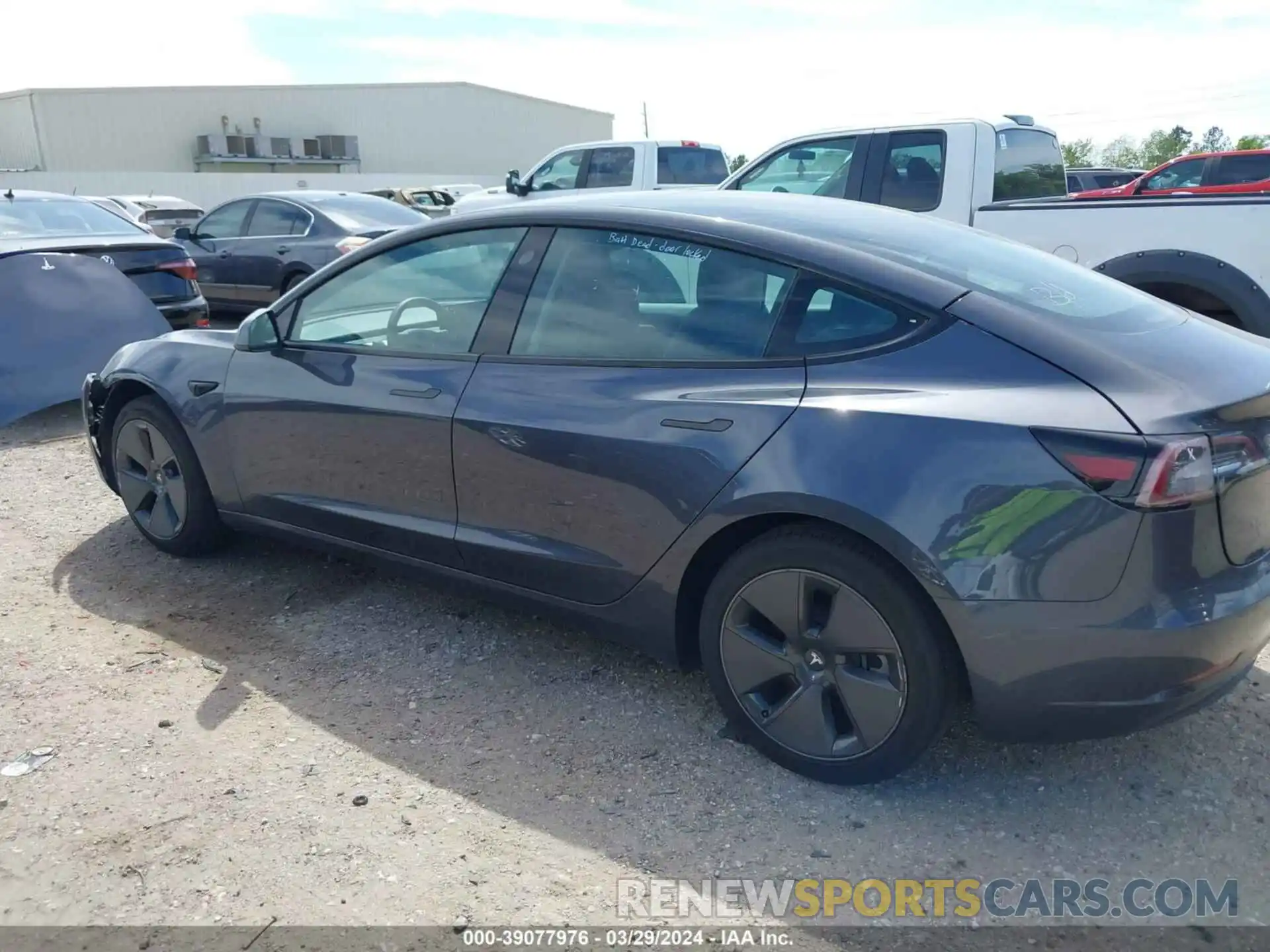 13 Photograph of a damaged car 5YJ3E1EA4PF436707 TESLA MODEL 3 2023