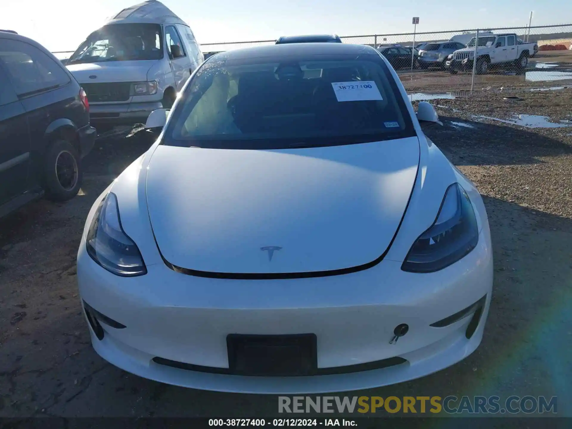 12 Photograph of a damaged car 5YJ3E1EA4PF490220 TESLA MODEL 3 2023