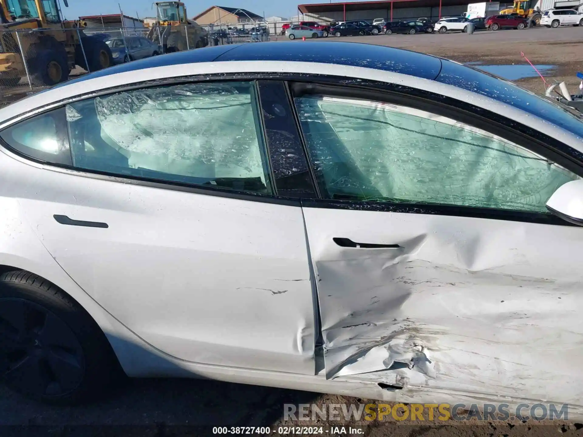 13 Photograph of a damaged car 5YJ3E1EA4PF490220 TESLA MODEL 3 2023