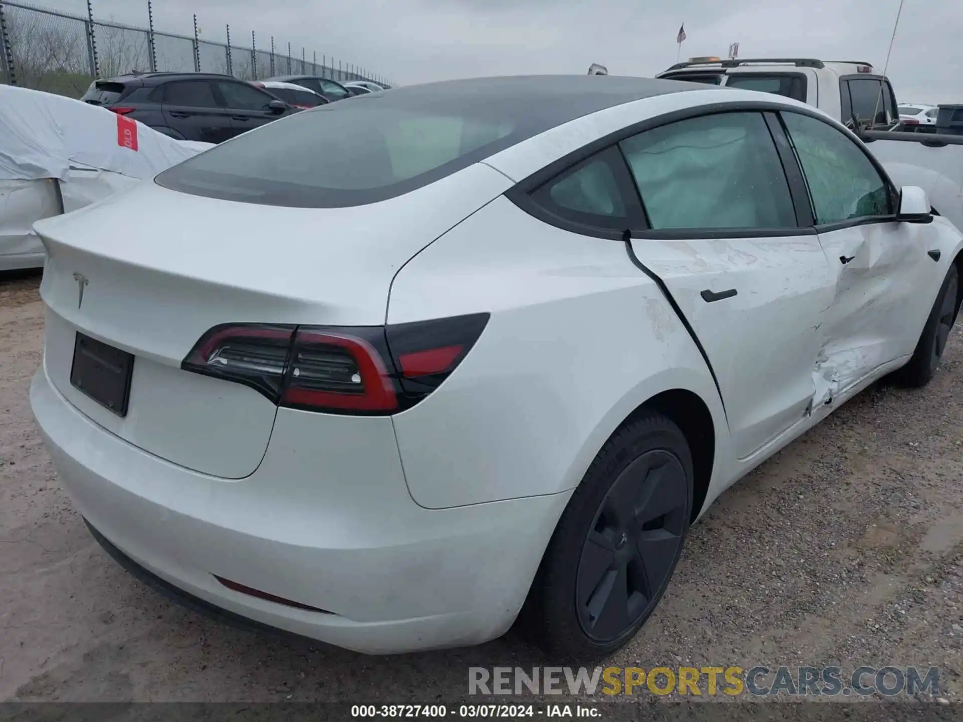 22 Photograph of a damaged car 5YJ3E1EA4PF490220 TESLA MODEL 3 2023