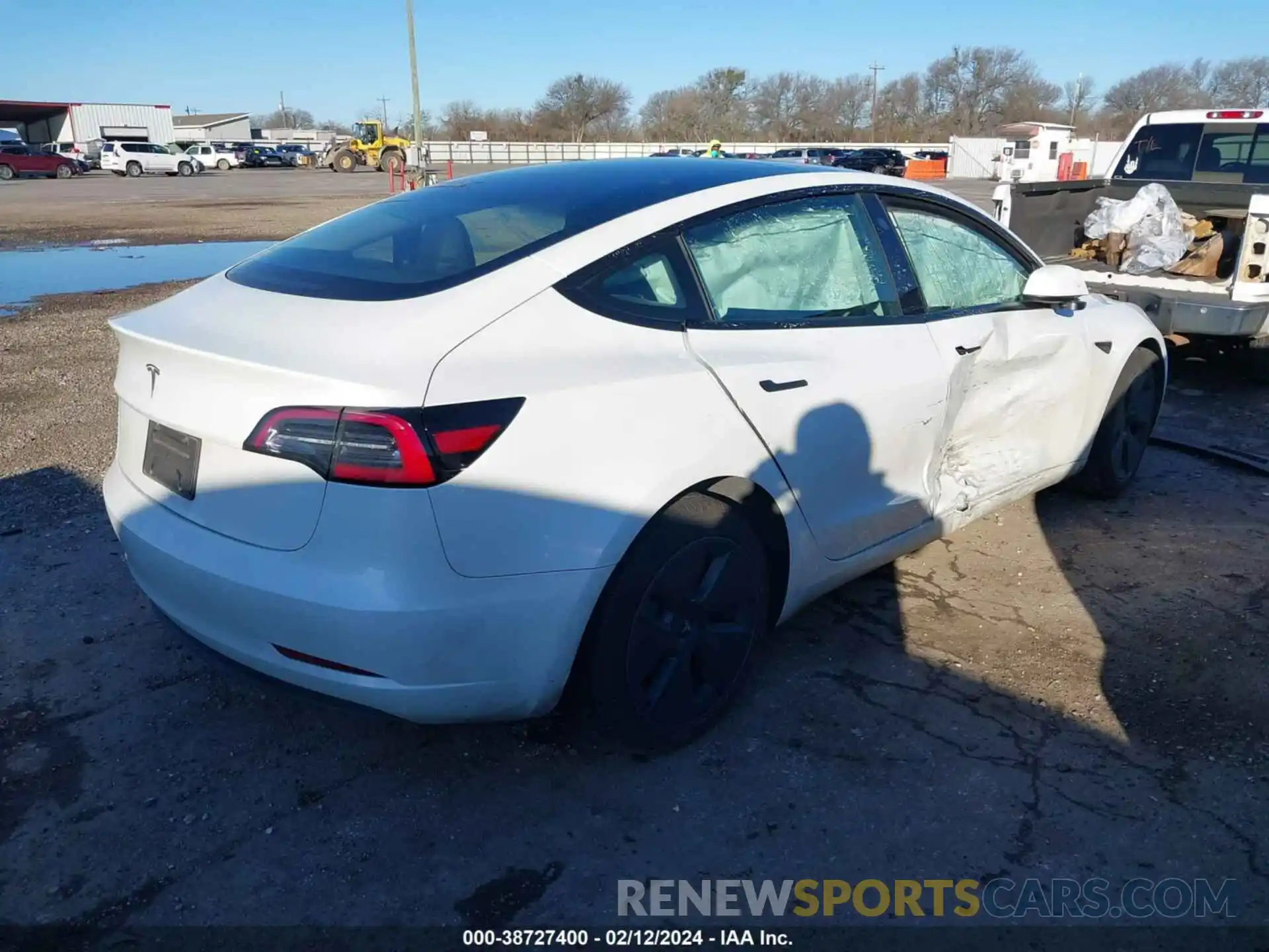 4 Photograph of a damaged car 5YJ3E1EA4PF490220 TESLA MODEL 3 2023