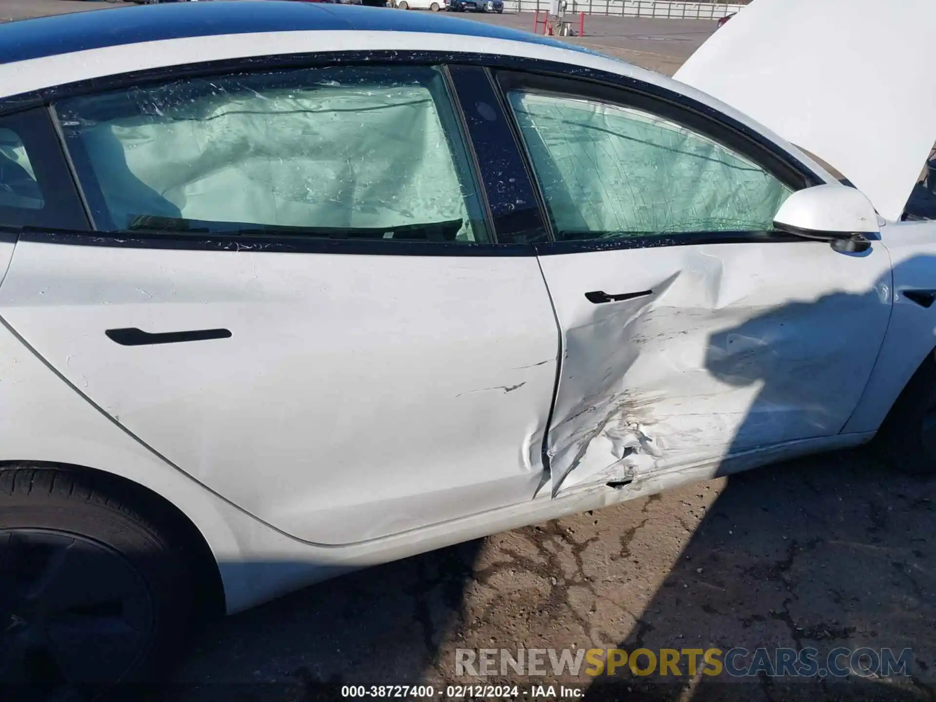 6 Photograph of a damaged car 5YJ3E1EA4PF490220 TESLA MODEL 3 2023