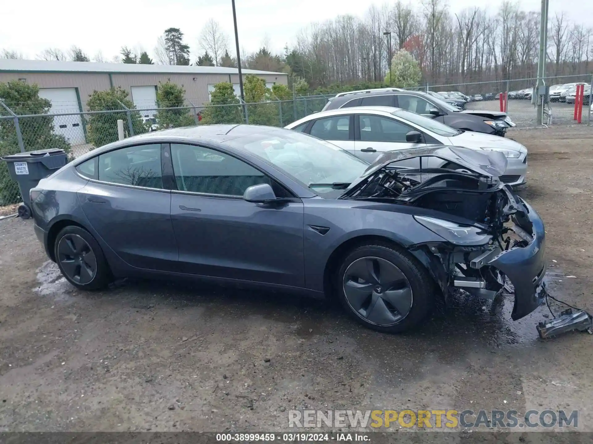 13 Photograph of a damaged car 5YJ3E1EA4PF509249 TESLA MODEL 3 2023