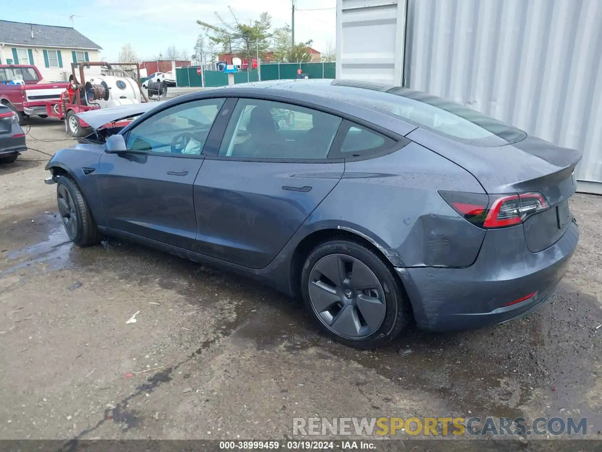 3 Photograph of a damaged car 5YJ3E1EA4PF509249 TESLA MODEL 3 2023