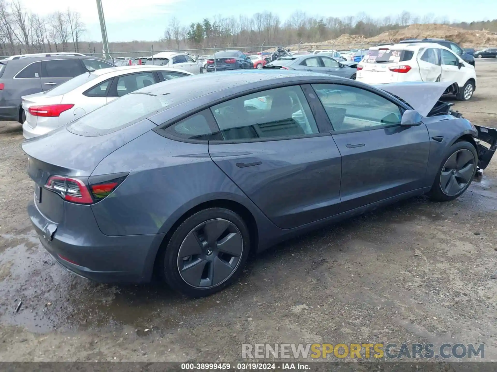 4 Фотография поврежденного автомобиля 5YJ3E1EA4PF509249 TESLA MODEL 3 2023