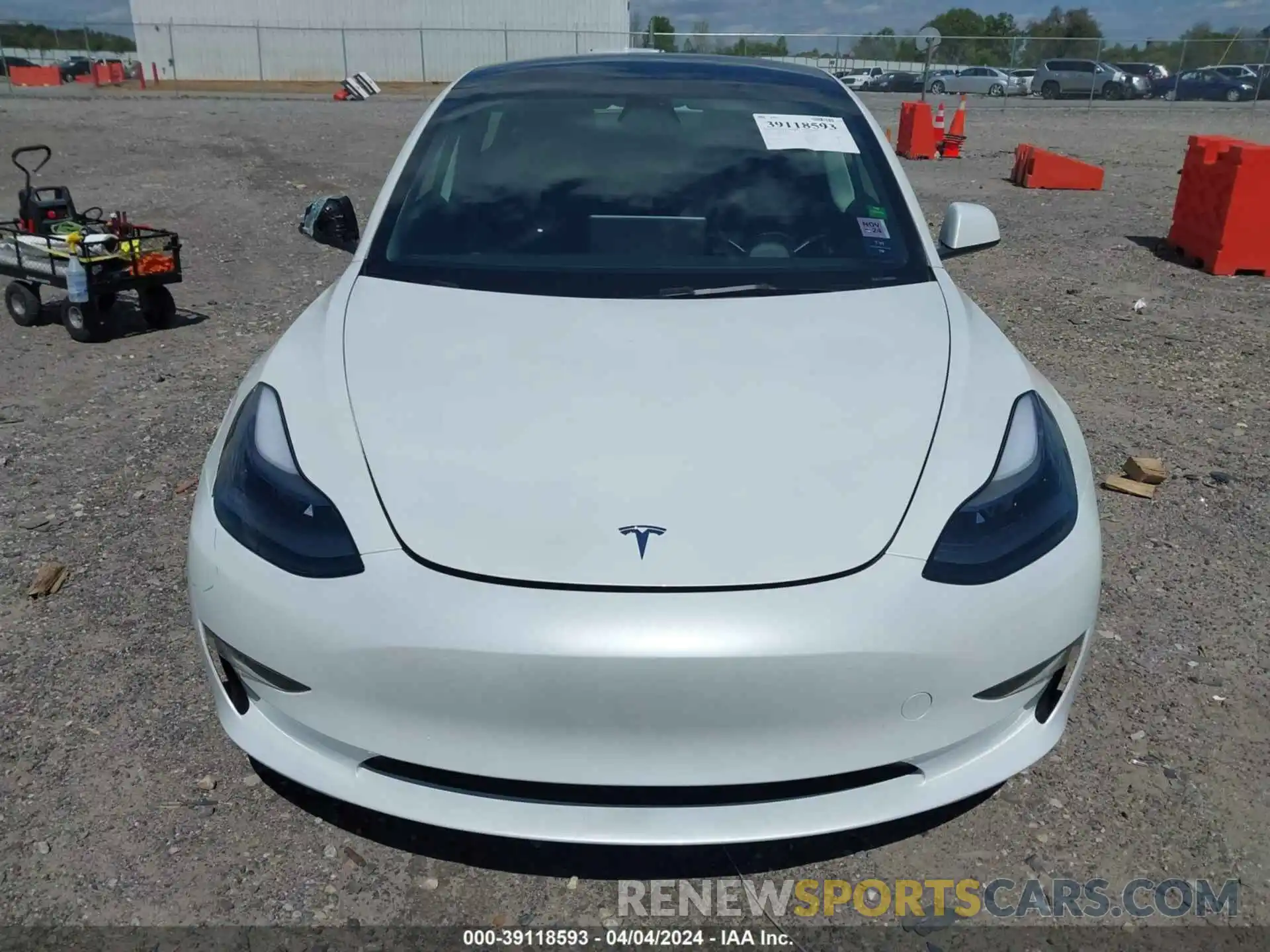 11 Photograph of a damaged car 5YJ3E1EA4PF599602 TESLA MODEL 3 2023