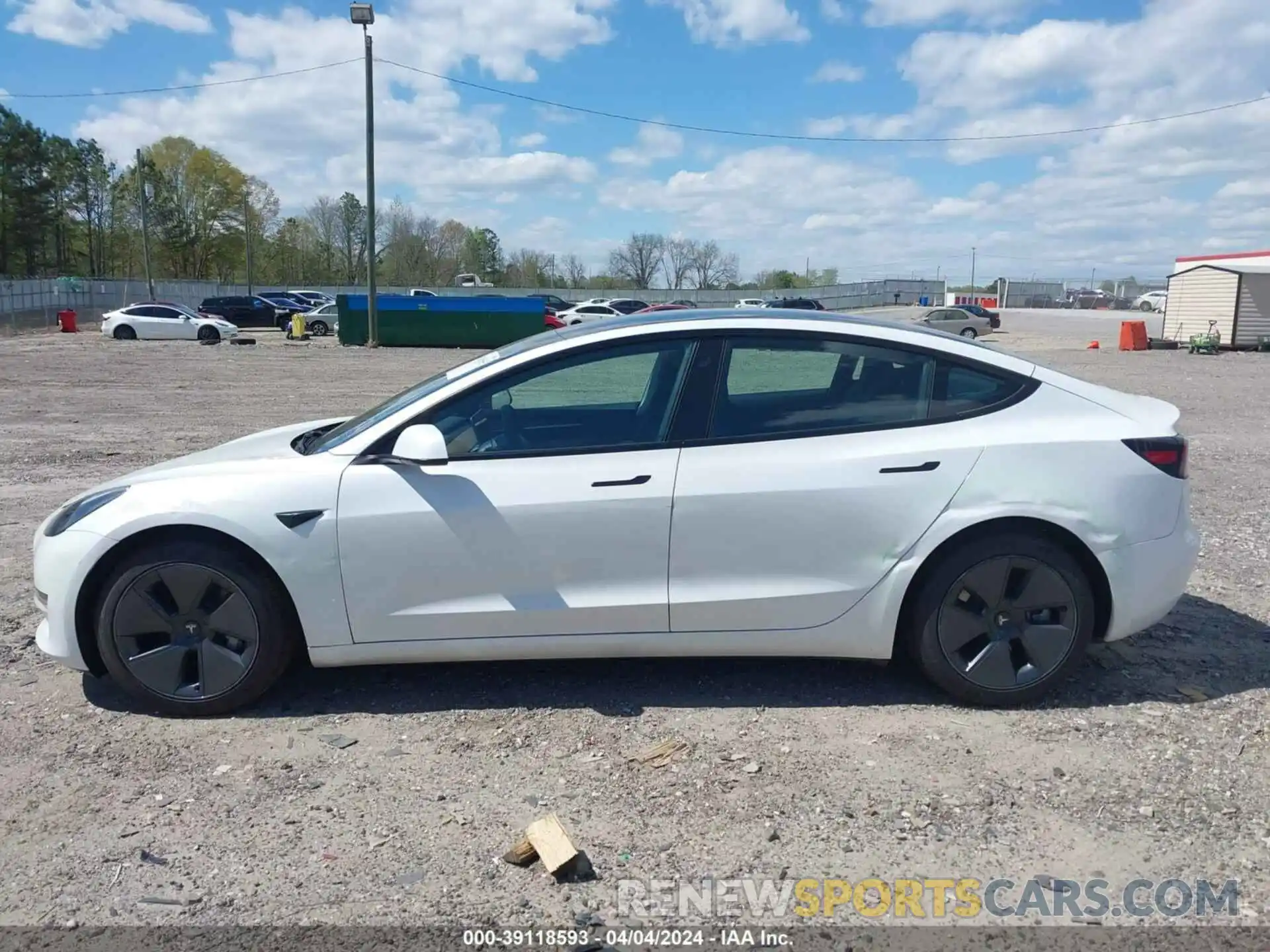 13 Photograph of a damaged car 5YJ3E1EA4PF599602 TESLA MODEL 3 2023