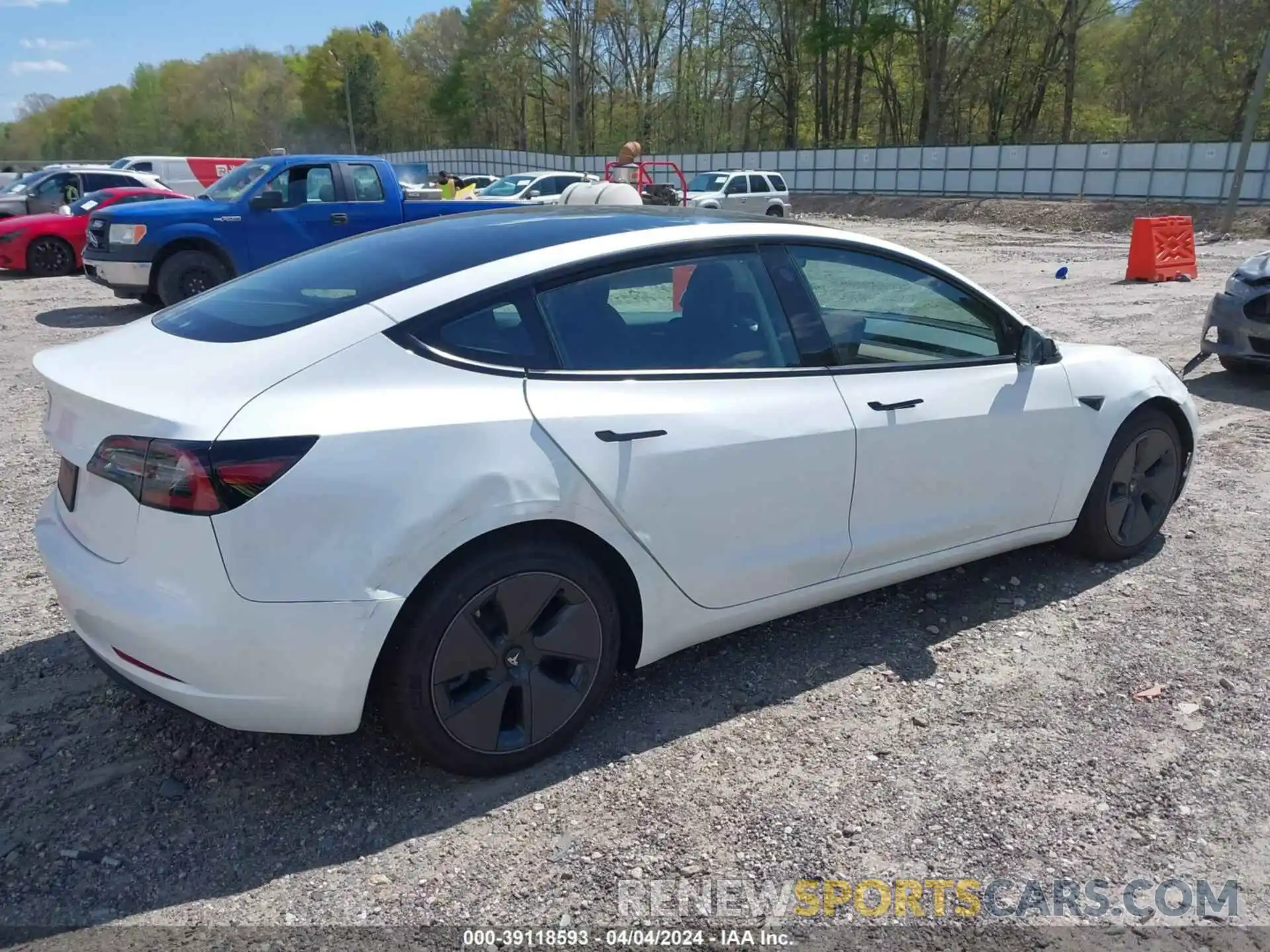 6 Photograph of a damaged car 5YJ3E1EA4PF599602 TESLA MODEL 3 2023