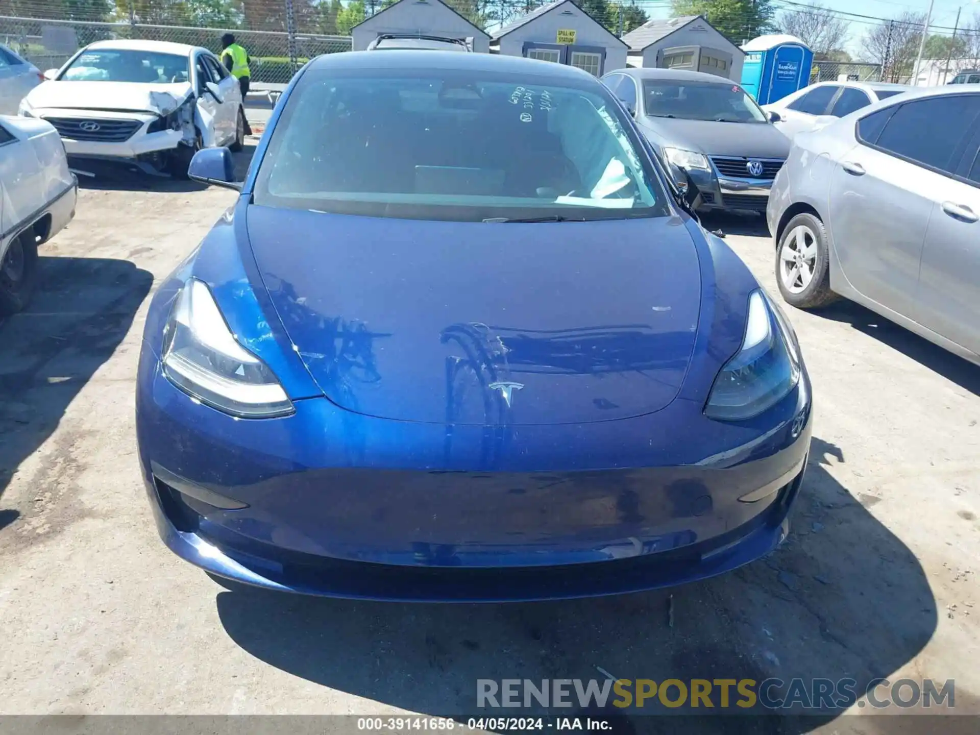 11 Фотография поврежденного автомобиля 5YJ3E1EA4PF603812 TESLA MODEL 3 2023