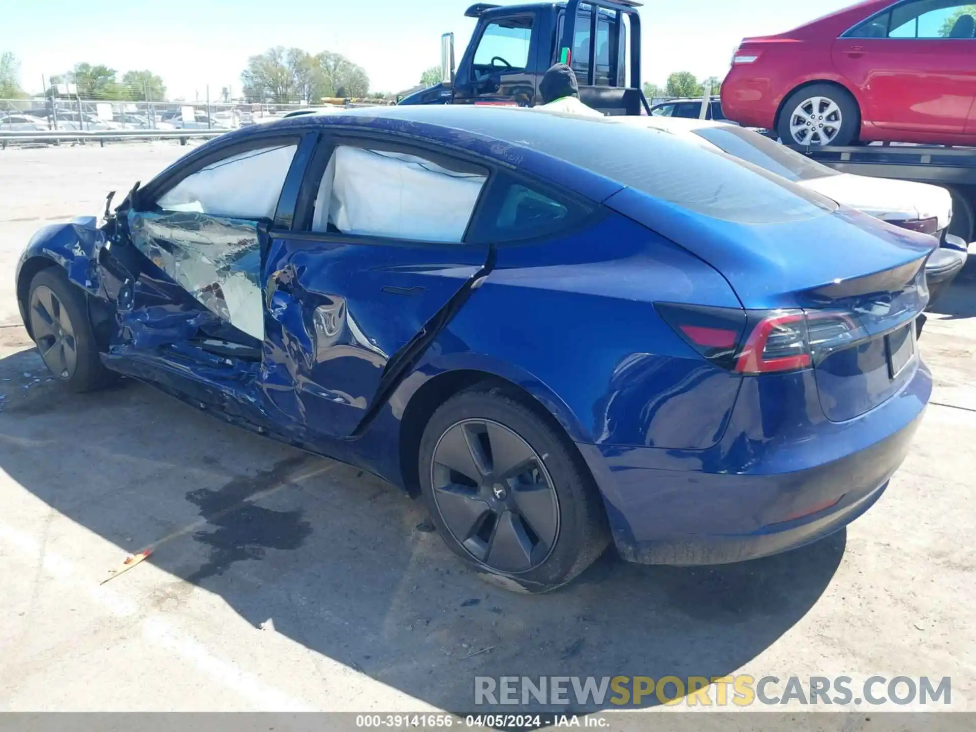 13 Photograph of a damaged car 5YJ3E1EA4PF603812 TESLA MODEL 3 2023