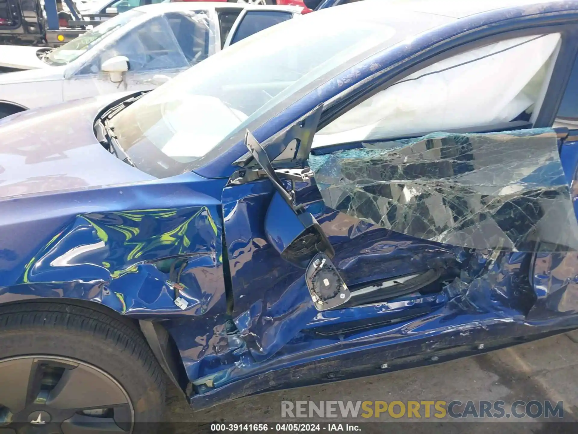 6 Photograph of a damaged car 5YJ3E1EA4PF603812 TESLA MODEL 3 2023
