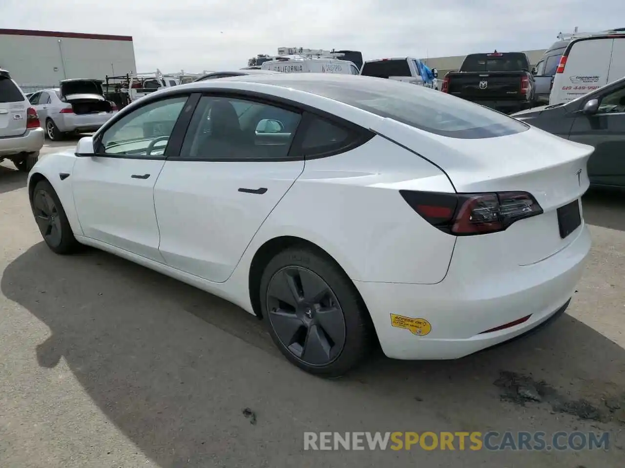 2 Photograph of a damaged car 5YJ3E1EA5PF403506 TESLA MODEL 3 2023