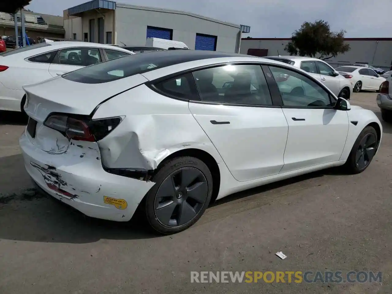 3 Photograph of a damaged car 5YJ3E1EA5PF403506 TESLA MODEL 3 2023