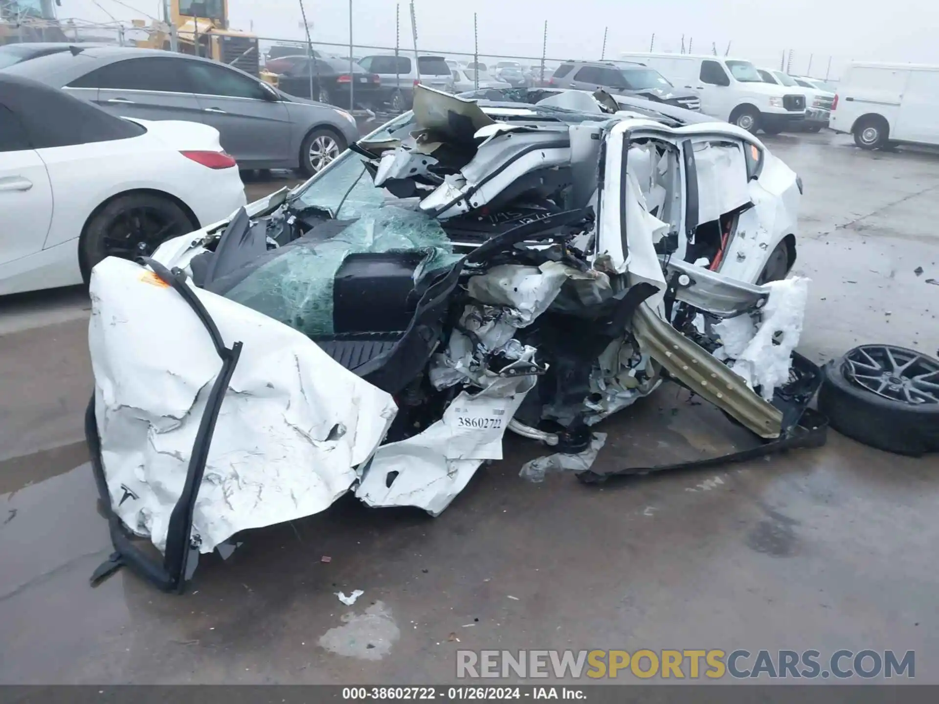 2 Photograph of a damaged car 5YJ3E1EA5PF419639 TESLA MODEL 3 2023