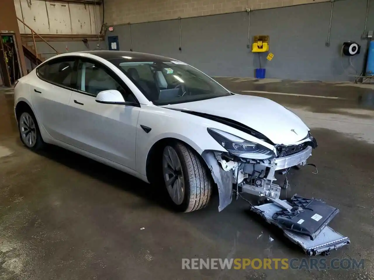 4 Photograph of a damaged car 5YJ3E1EA5PF448705 TESLA MODEL 3 2023