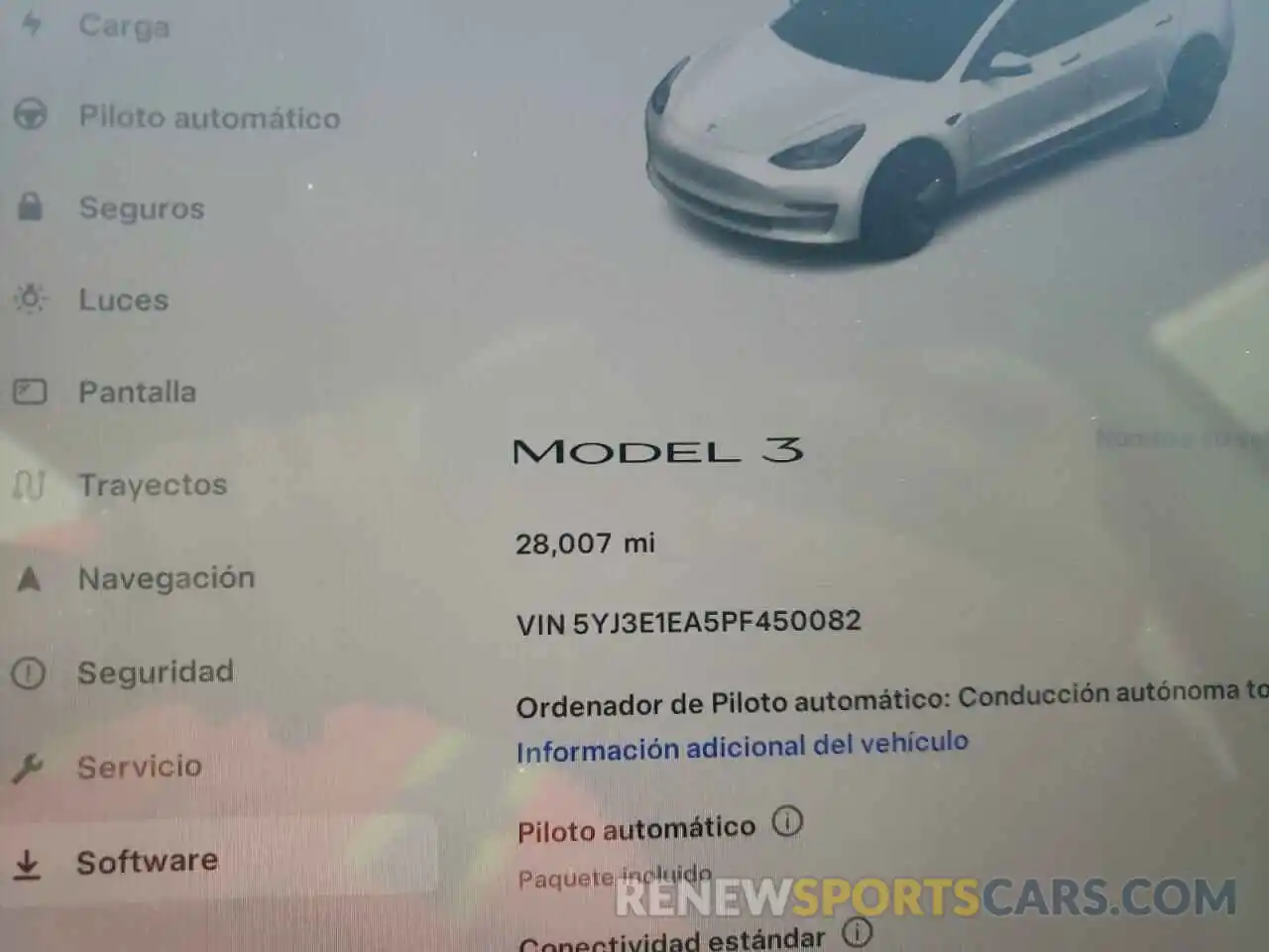 9 Фотография поврежденного автомобиля 5YJ3E1EA5PF450082 TESLA MODEL 3 2023