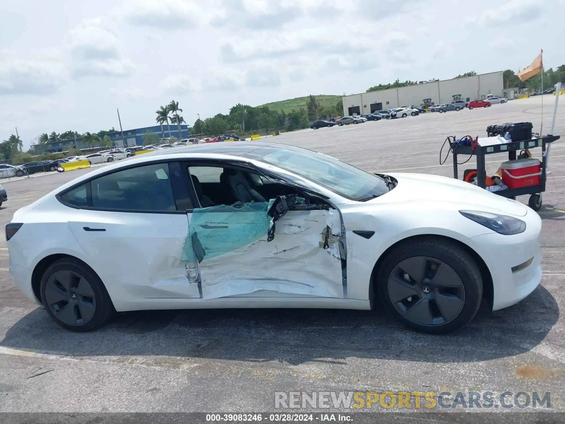 12 Photograph of a damaged car 5YJ3E1EA5PF505694 TESLA MODEL 3 2023