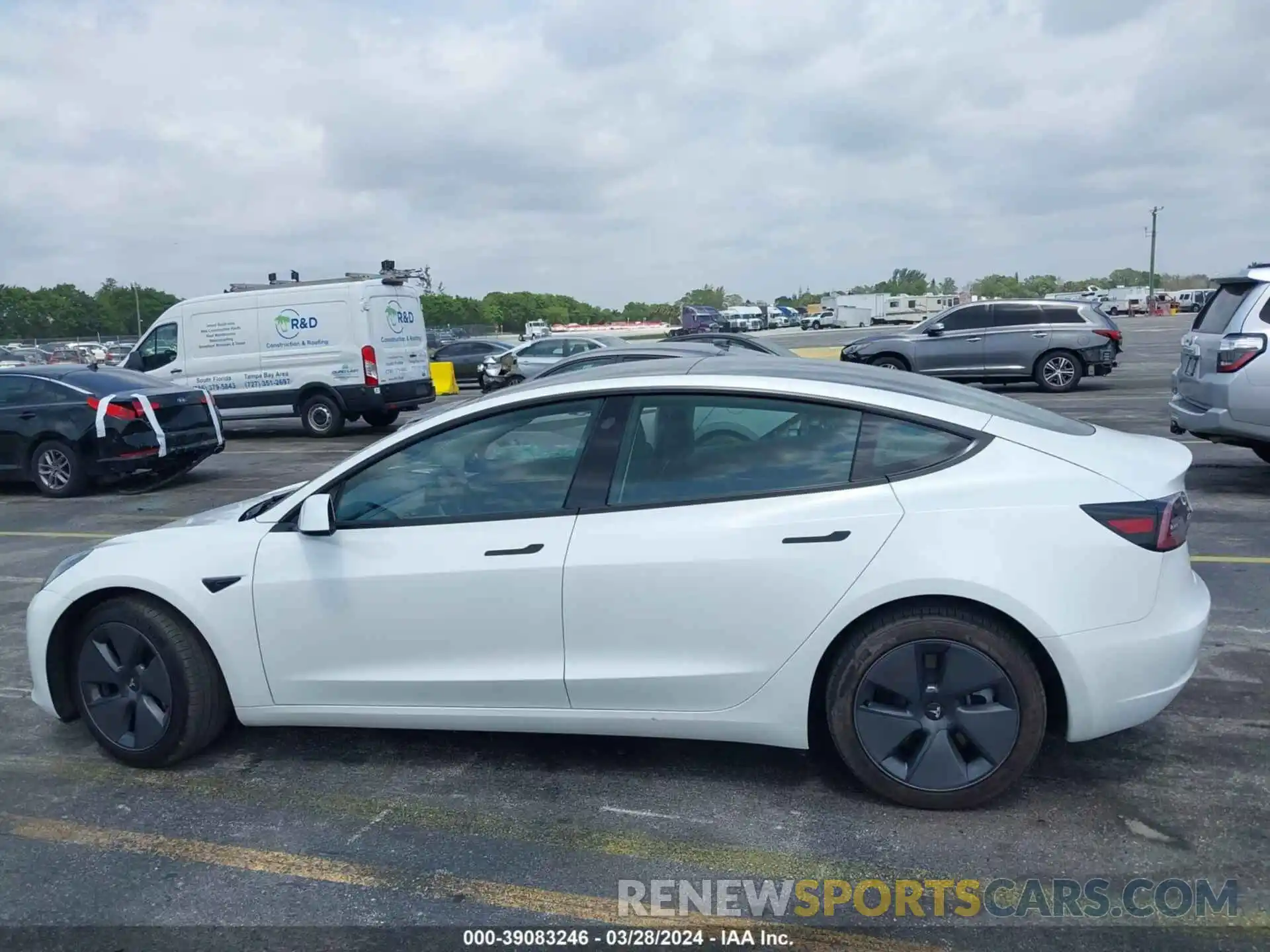 13 Photograph of a damaged car 5YJ3E1EA5PF505694 TESLA MODEL 3 2023