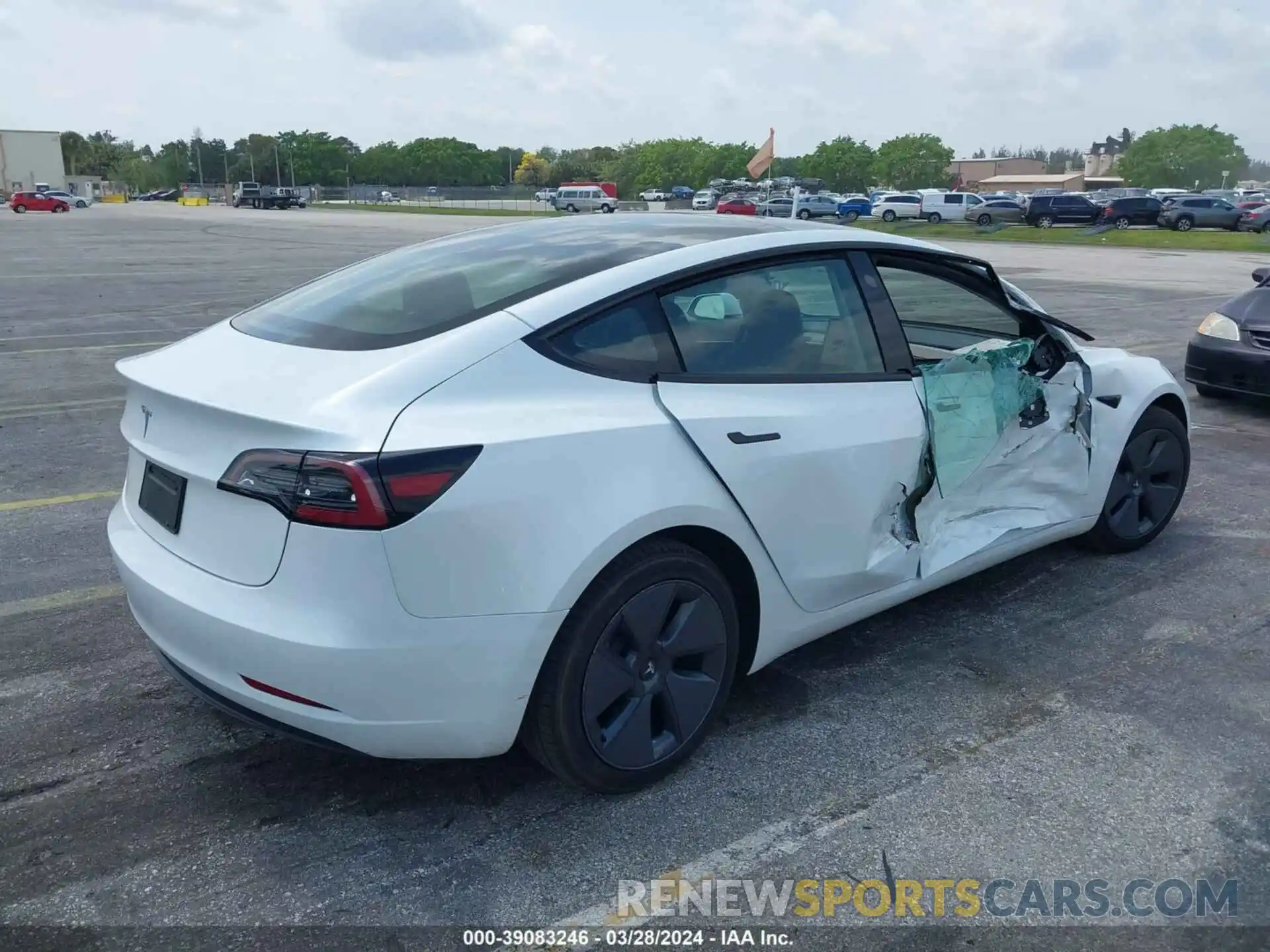 4 Photograph of a damaged car 5YJ3E1EA5PF505694 TESLA MODEL 3 2023