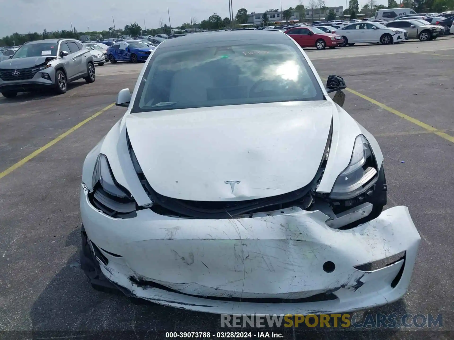 11 Photograph of a damaged car 5YJ3E1EA5PF510541 TESLA MODEL 3 2023