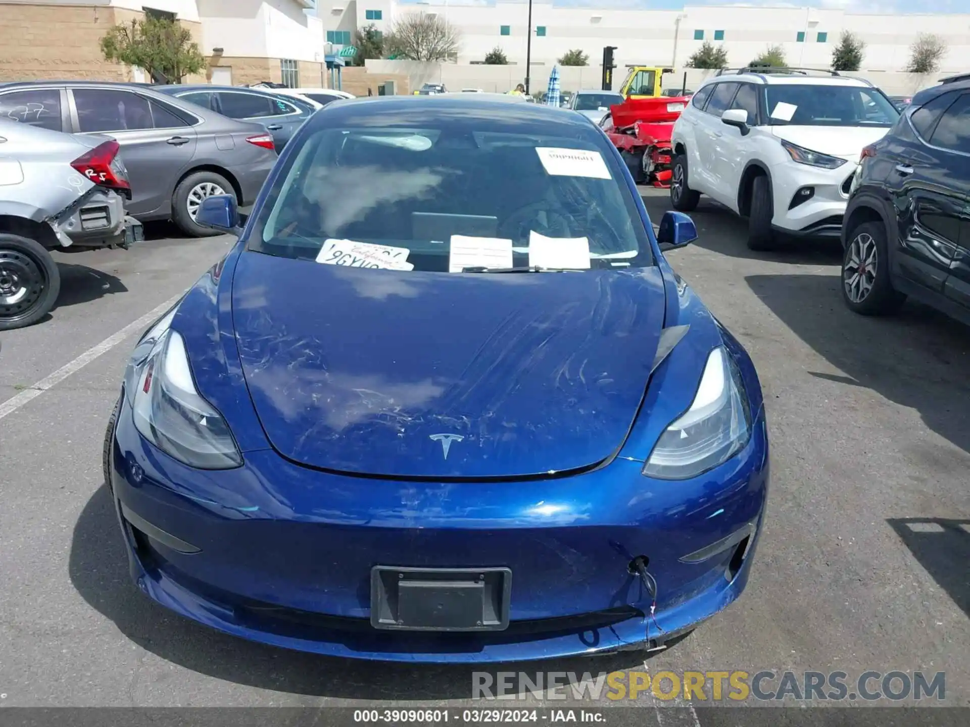 13 Photograph of a damaged car 5YJ3E1EA5PF593162 TESLA MODEL 3 2023