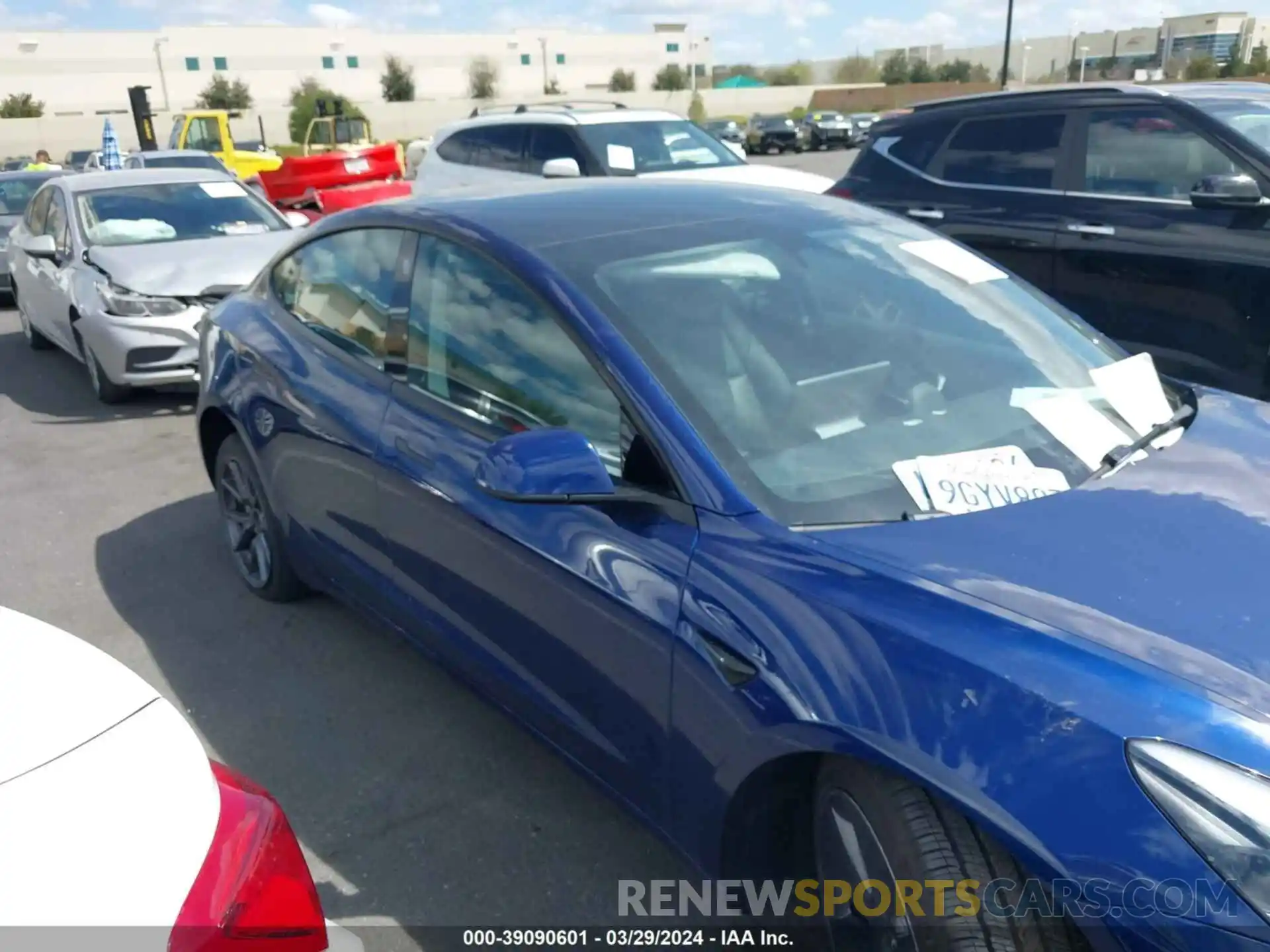 14 Photograph of a damaged car 5YJ3E1EA5PF593162 TESLA MODEL 3 2023