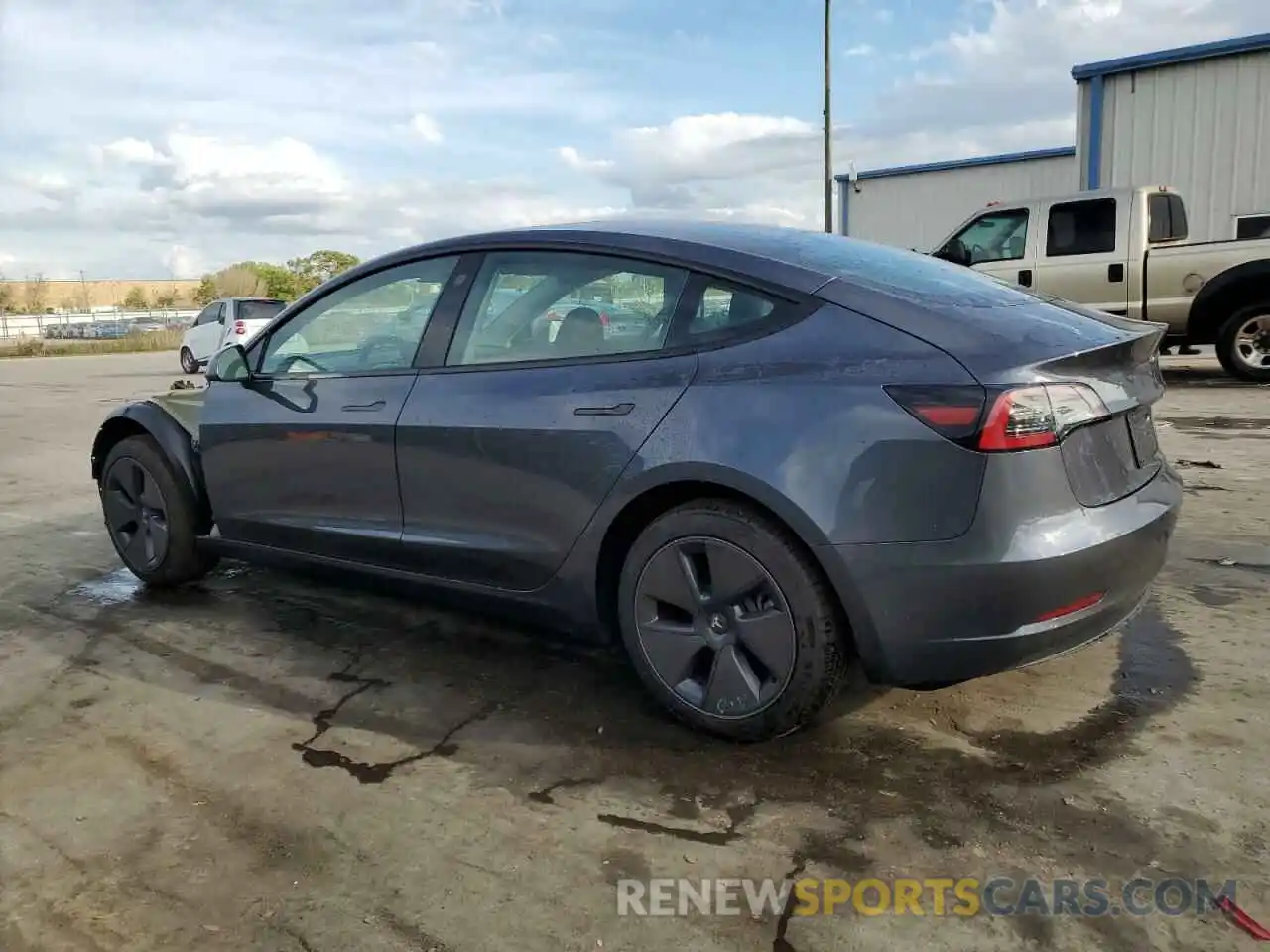 2 Photograph of a damaged car 5YJ3E1EA5PF600143 TESLA MODEL 3 2023