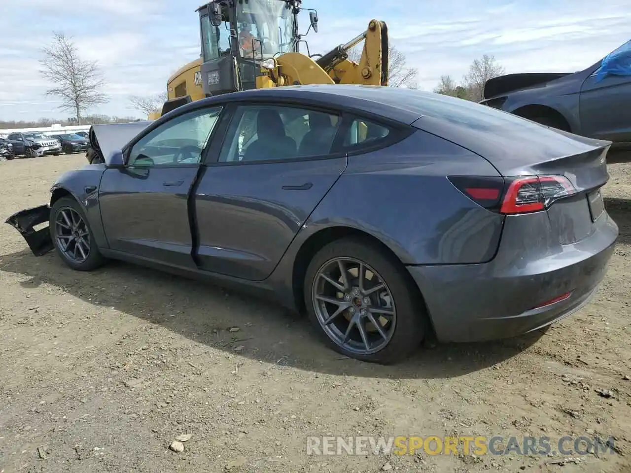 2 Photograph of a damaged car 5YJ3E1EA5PF645633 TESLA MODEL 3 2023